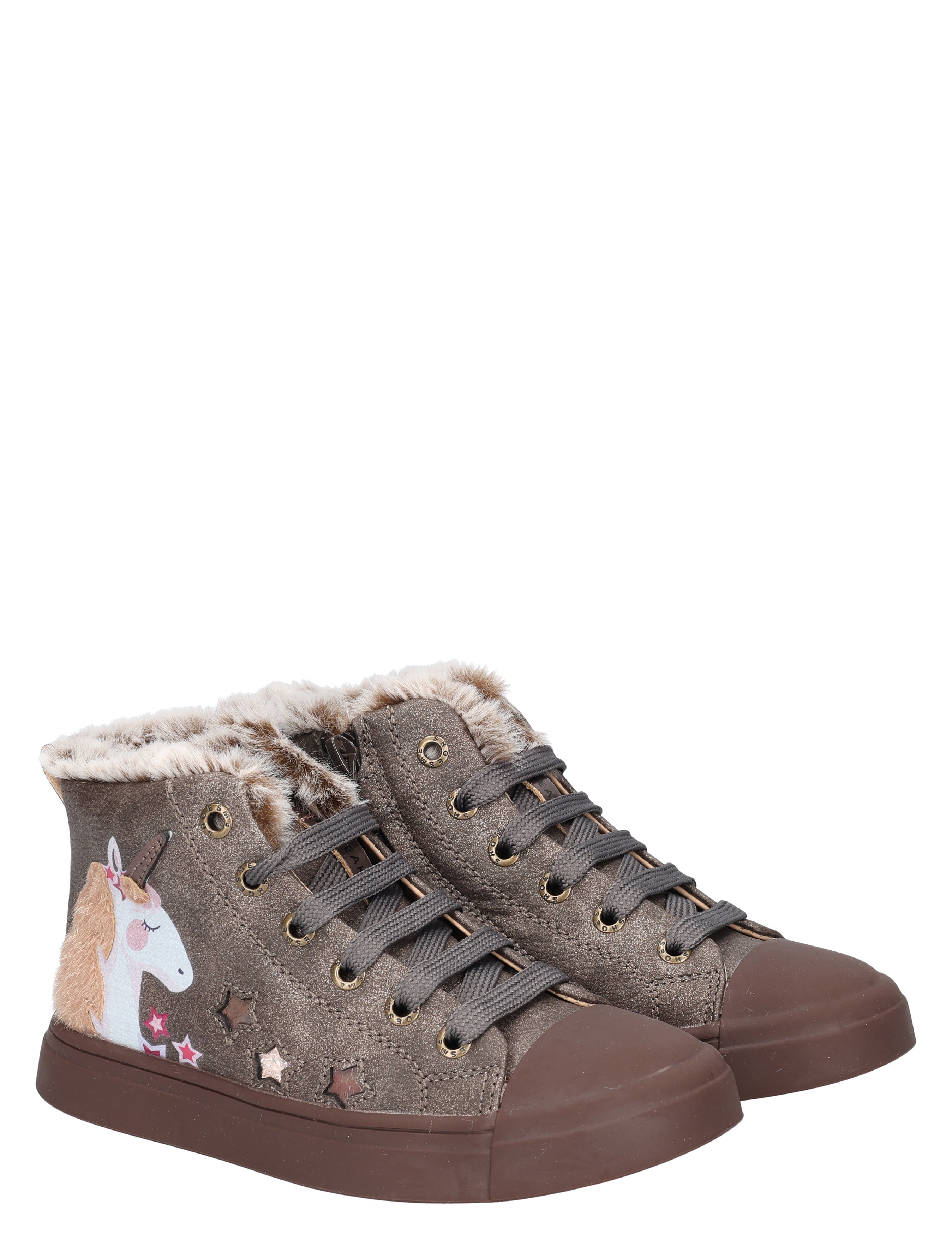 laarzen, snowboot, unicorn, faux fur, kindermaat