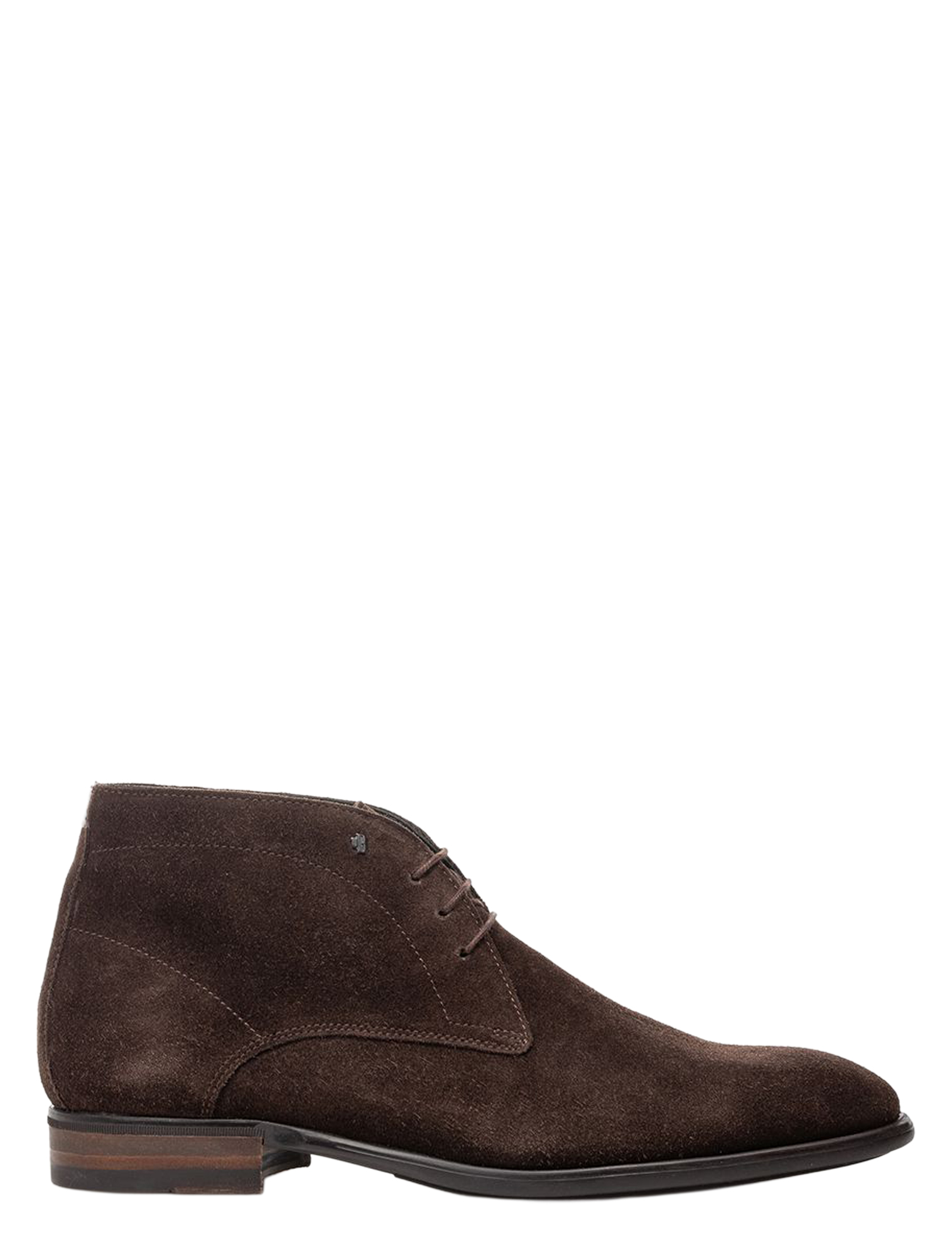 Van Bommel - SBM-50043 01.00 DarkBrown H-Wijdte - Heren - Veterschoenen - Nette Veterschoenen - 51397_22_1