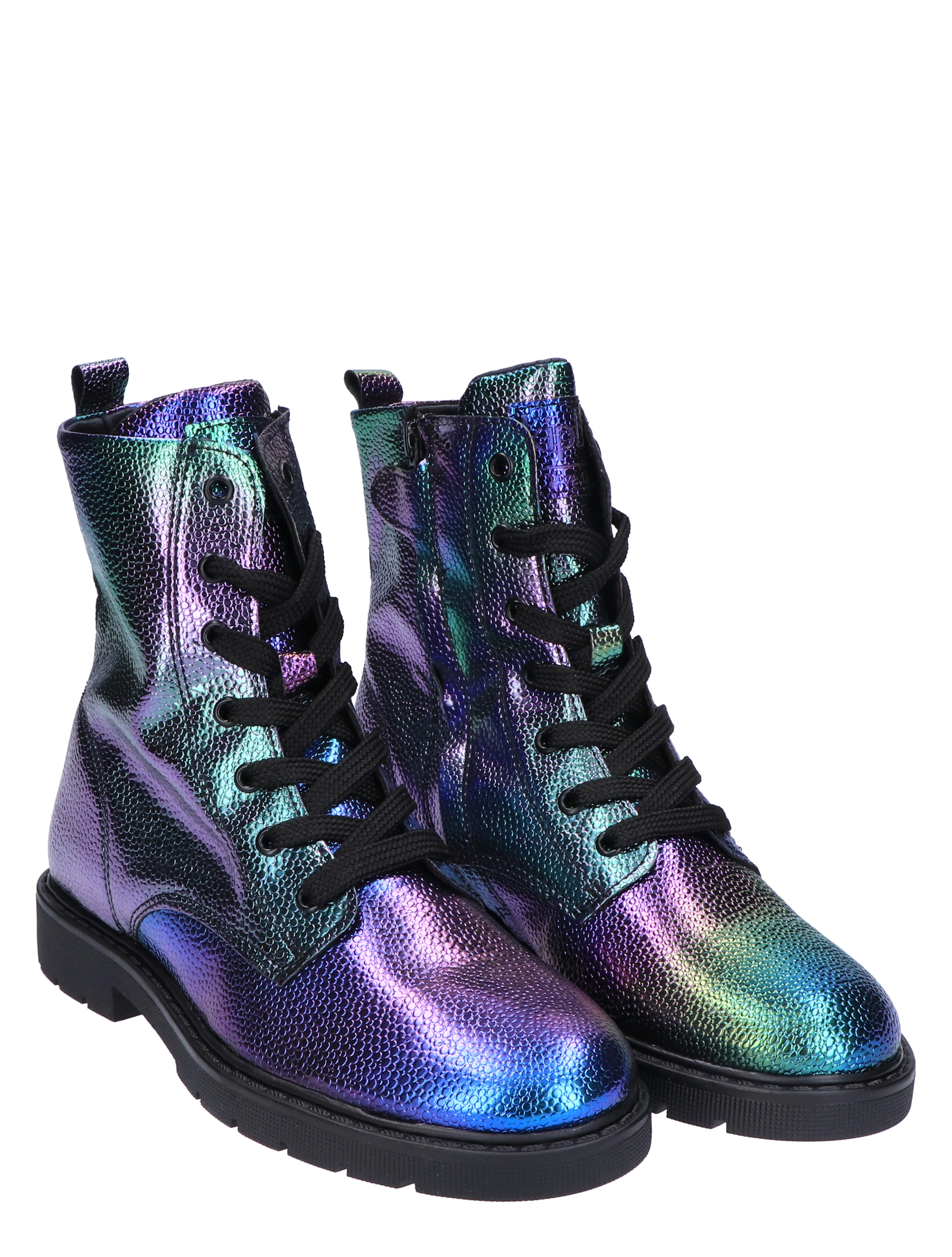 Kipling - Erona Multi Metallic - Meisjes - Veter Boots - Boots - 45717_59_5