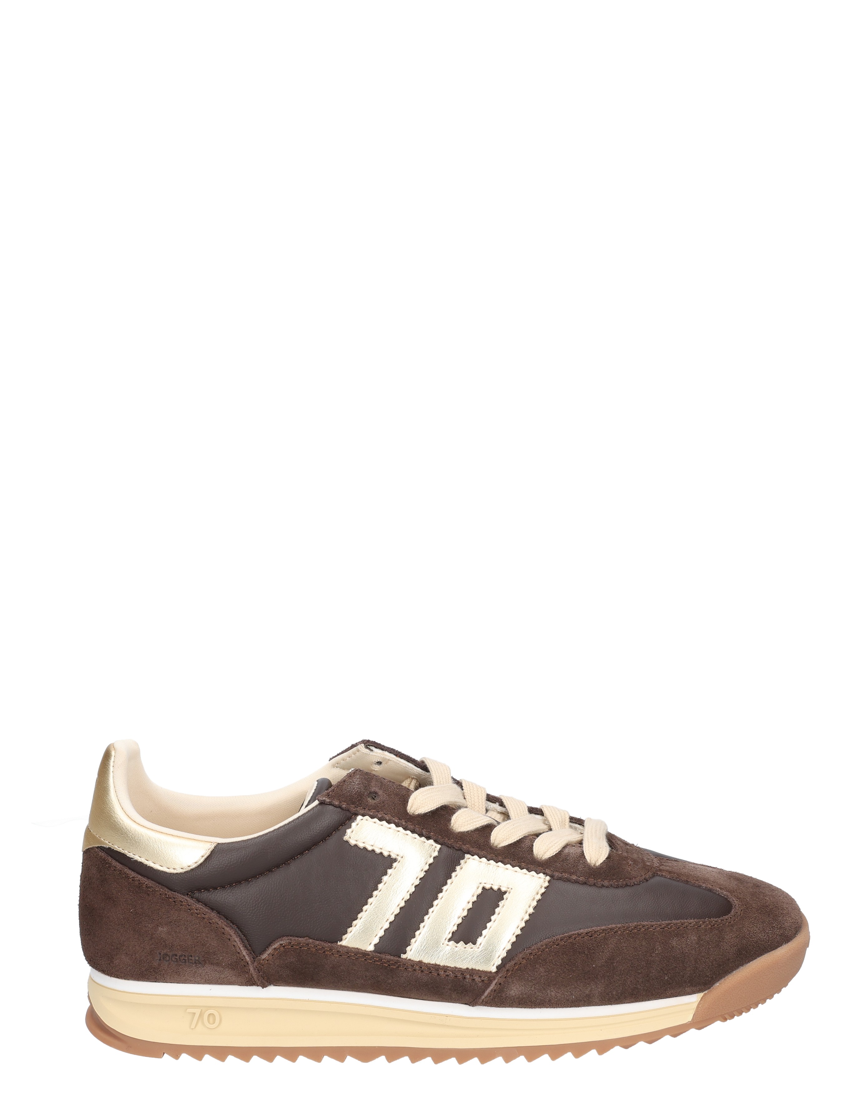 Back 70 - Jogger N02 Nappa Coffee Gold - Sneakers - Dames - Lage Sneakers - 51587_22_1