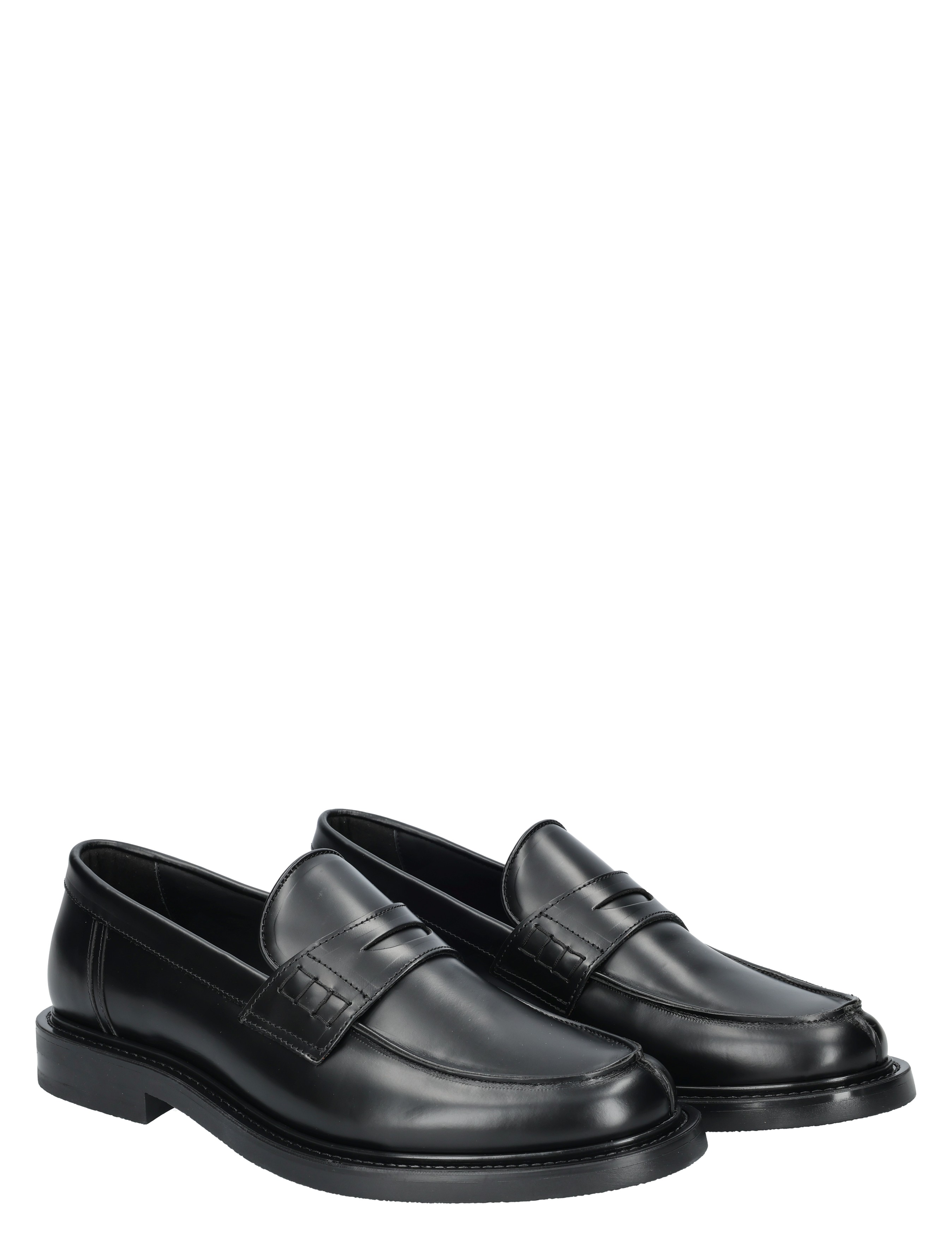 laarzen, leder, zwarte loafer, penny loafer, parelmoer?