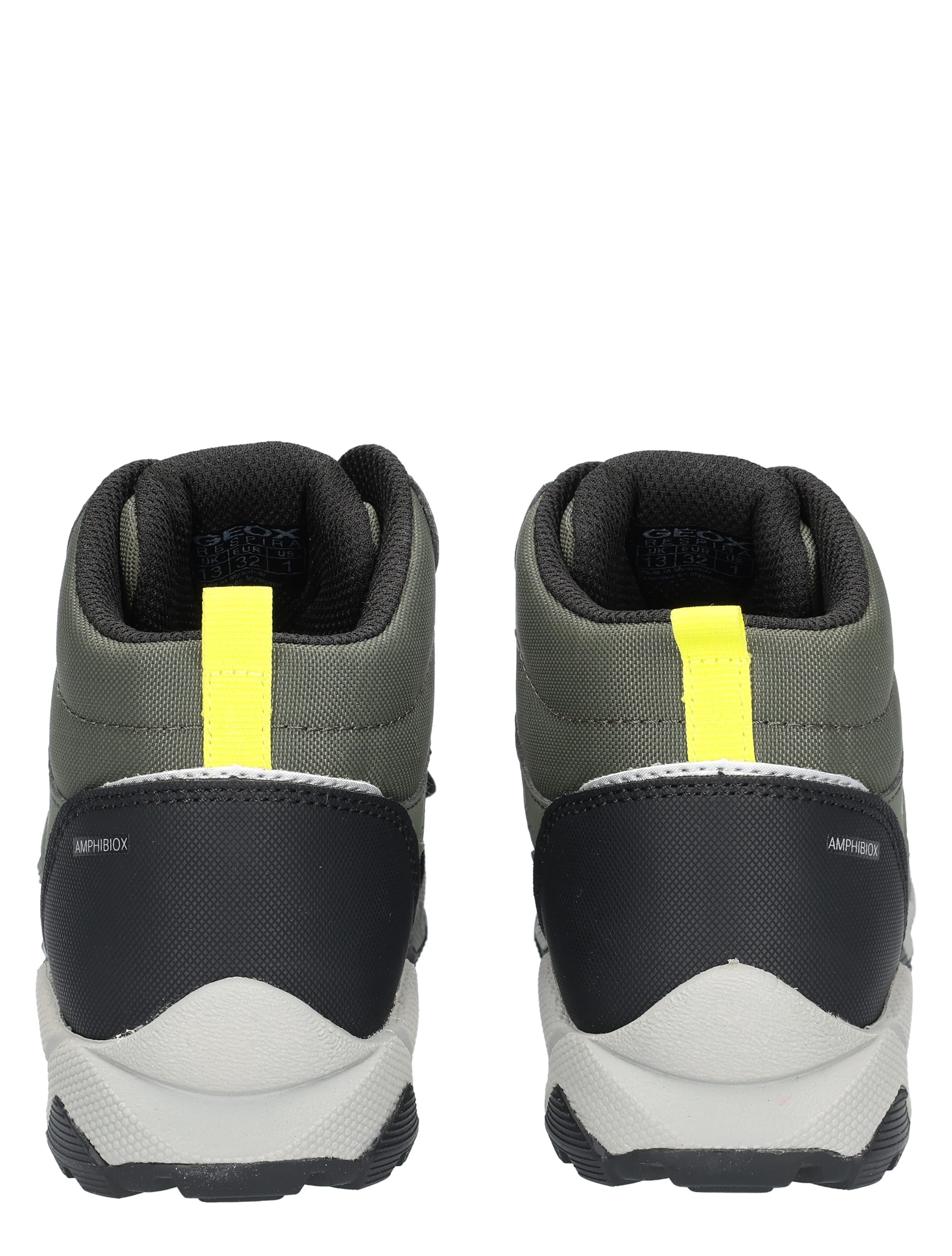 Geox - Magnetar BB ABX Dark Green - Jongens - Boots - Veter Boots - 48249_61_6