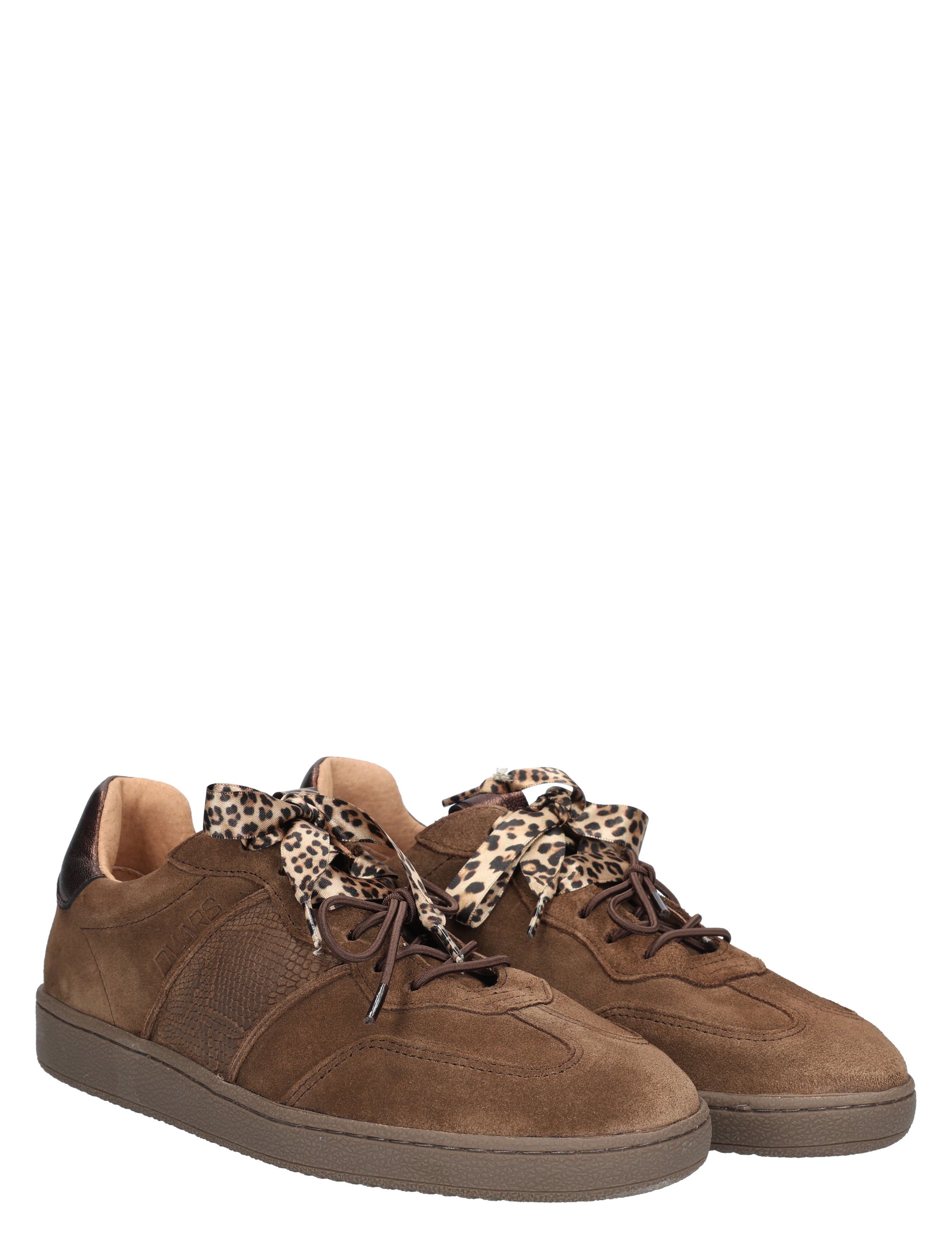 DWRS Label - Poona B11456-36 8725 Dark Brown - Dames - Sneakers - Lage Sneakers - 50359_22_5