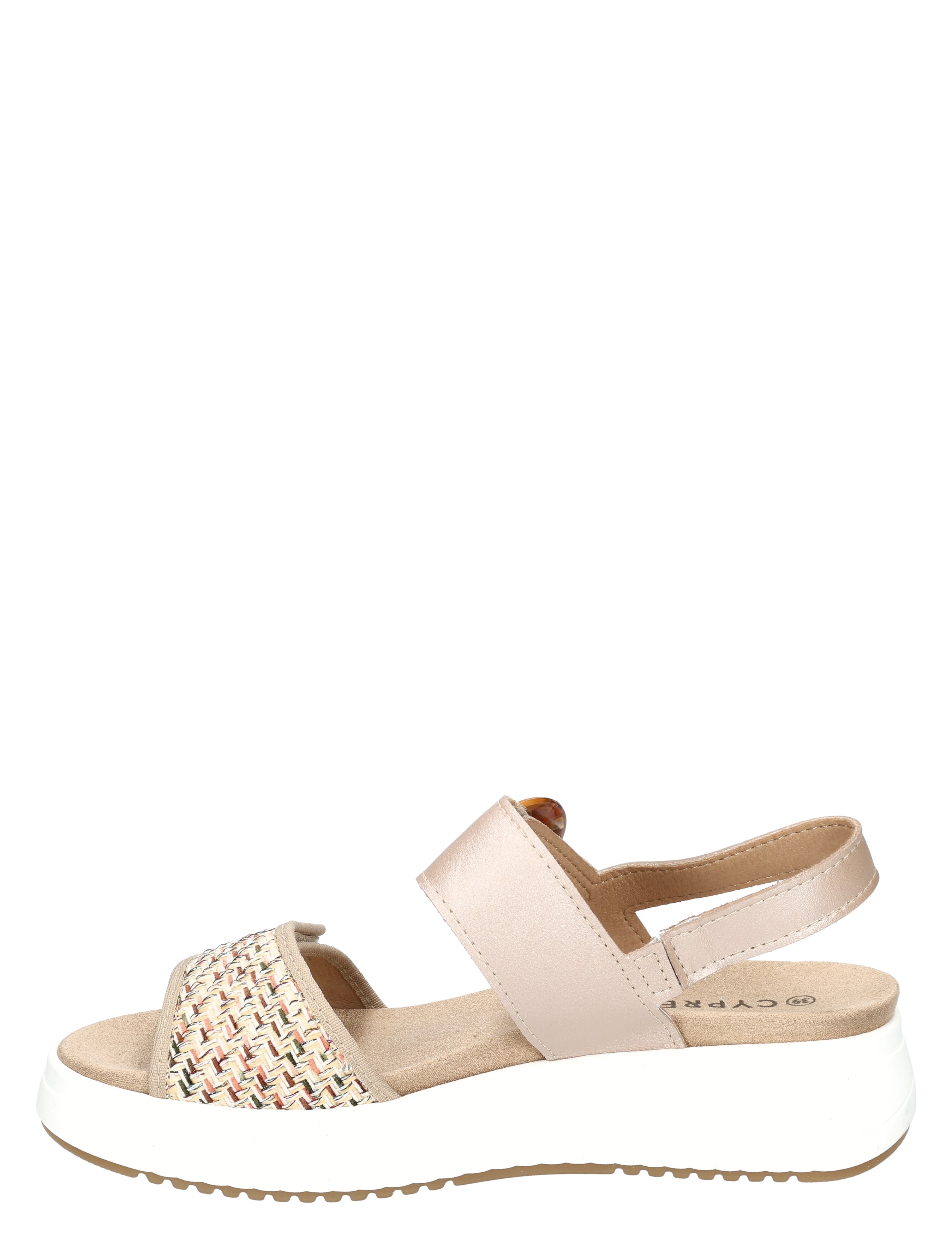 Cypres Soft - Zofia 2615531 Canvas Cream 0823 - Dames - Sandalen - 50846_77_2