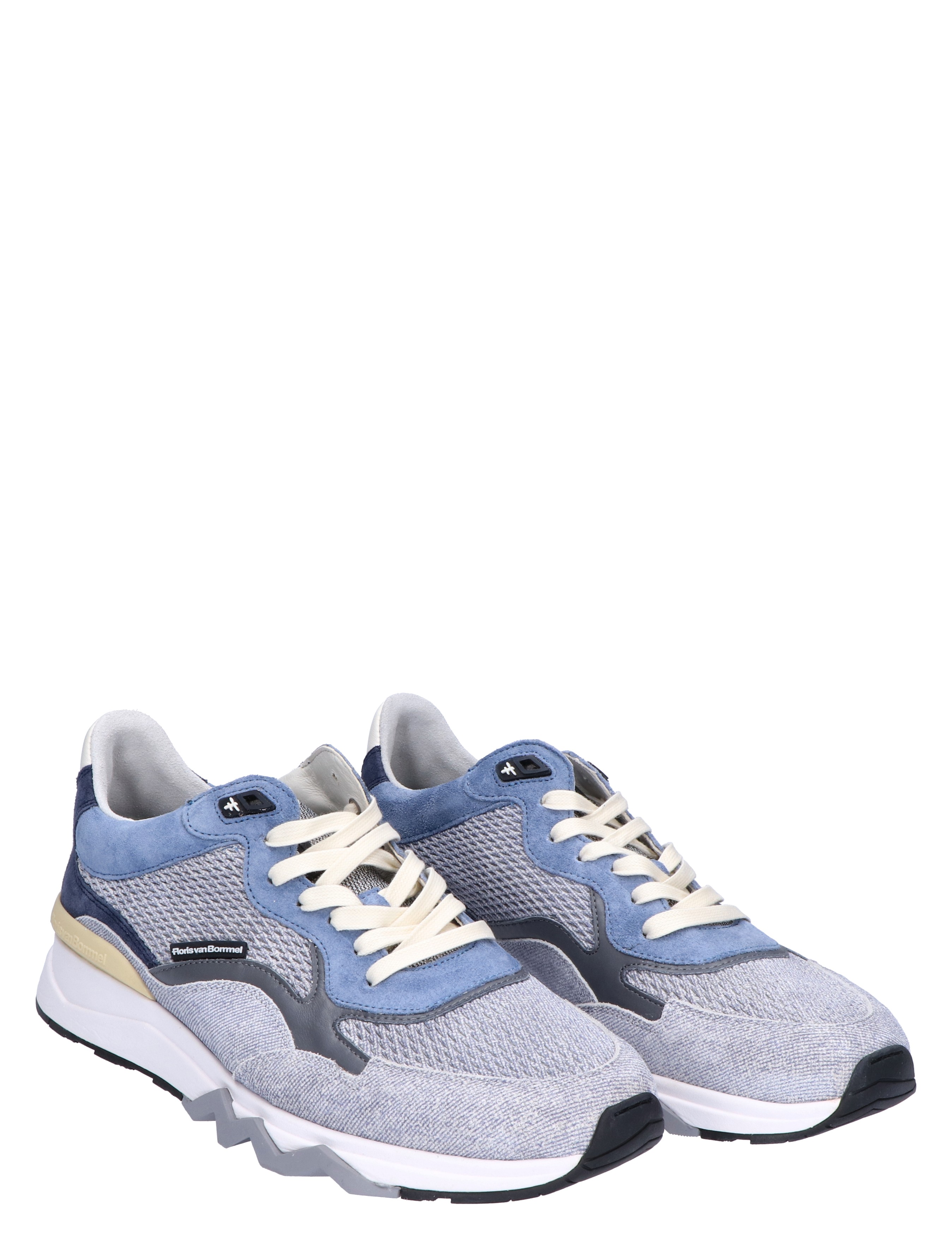 Floris van Bommel - De Zager 42-02 Light Grey Blue G+Wijdte - Heren - Lage Sneakers - Sneakers - 47123_93_5