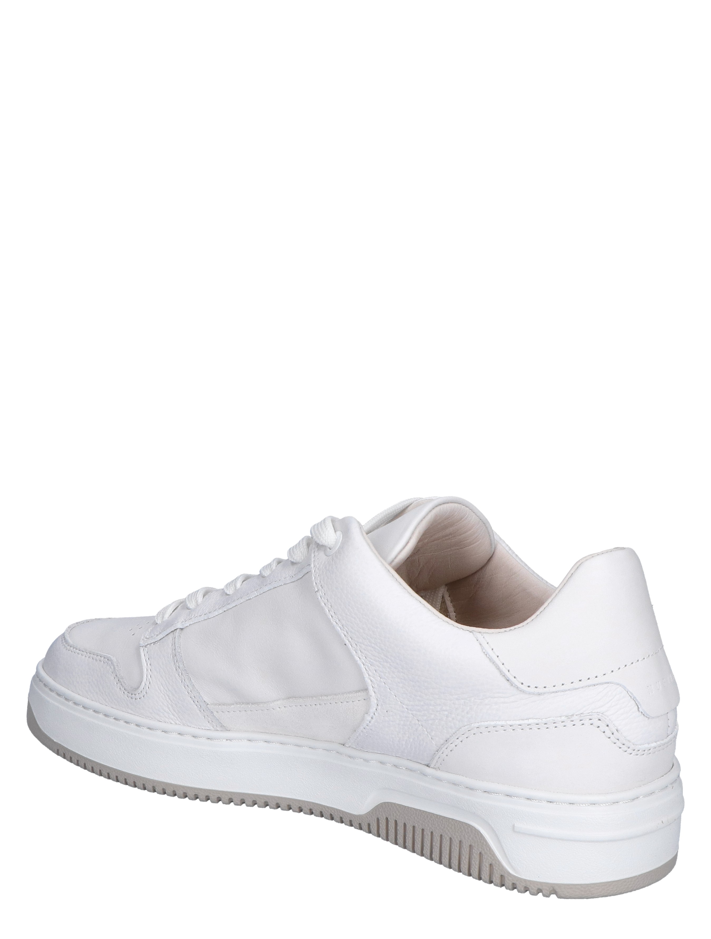 Basket Court Men White Combi Leather