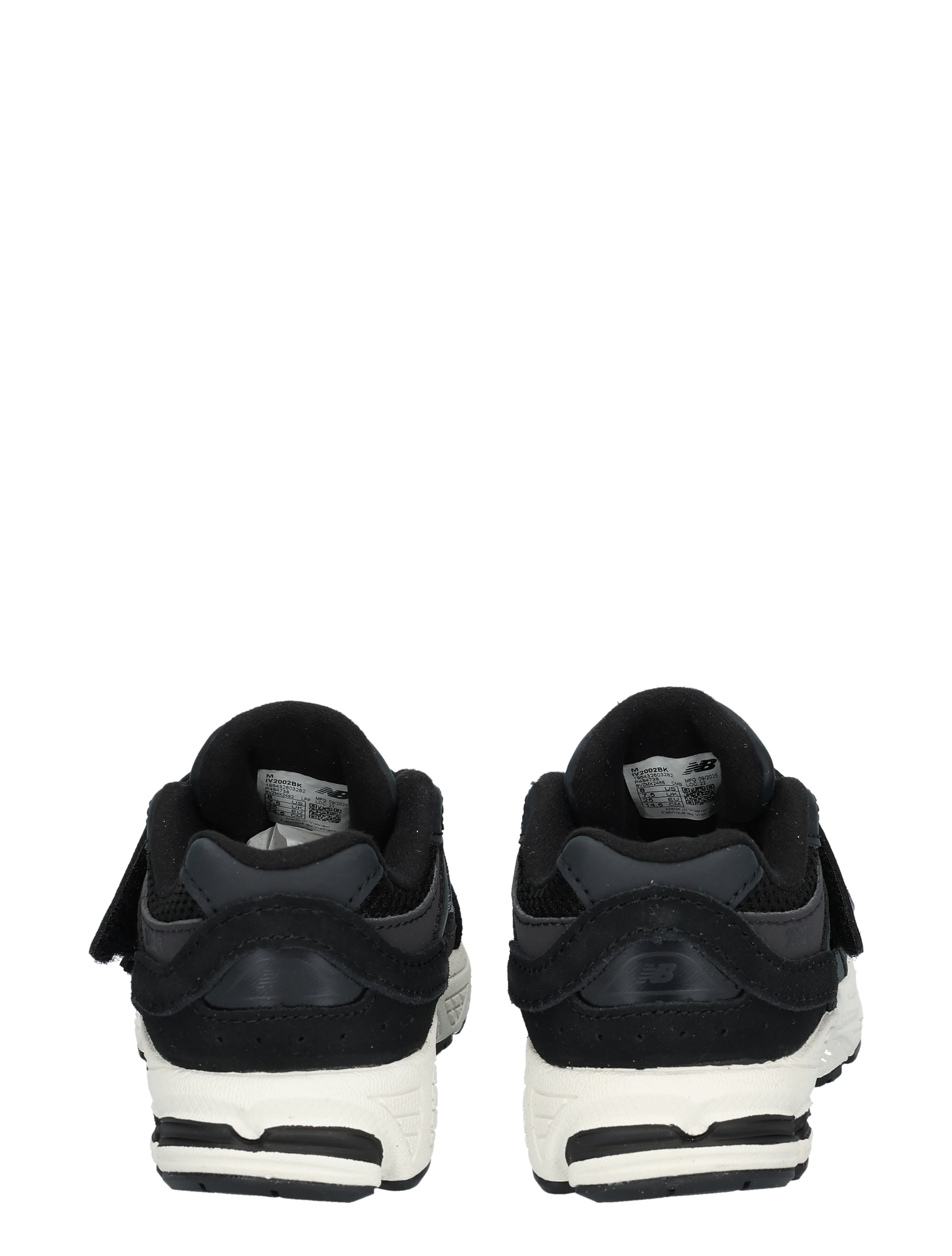 New Balance - 2002 Kids Velcro Black Phantom - Sneakers - Lage Sneakers - Jongens - 49639_11_6