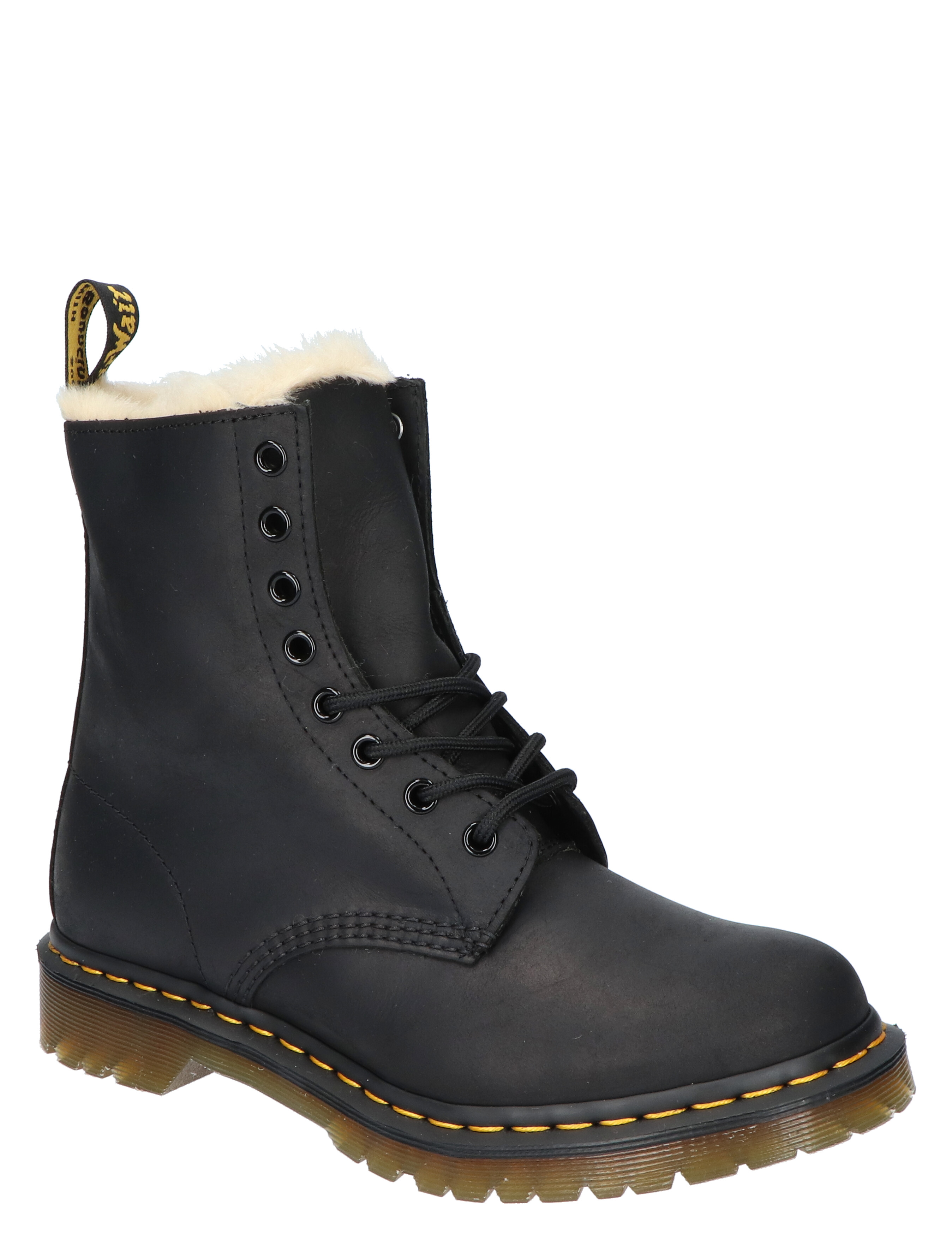 Dr. Martens - 1460 Serena  Black Wyoming - Dames - Boots - Veter Boots - 39216_11_3