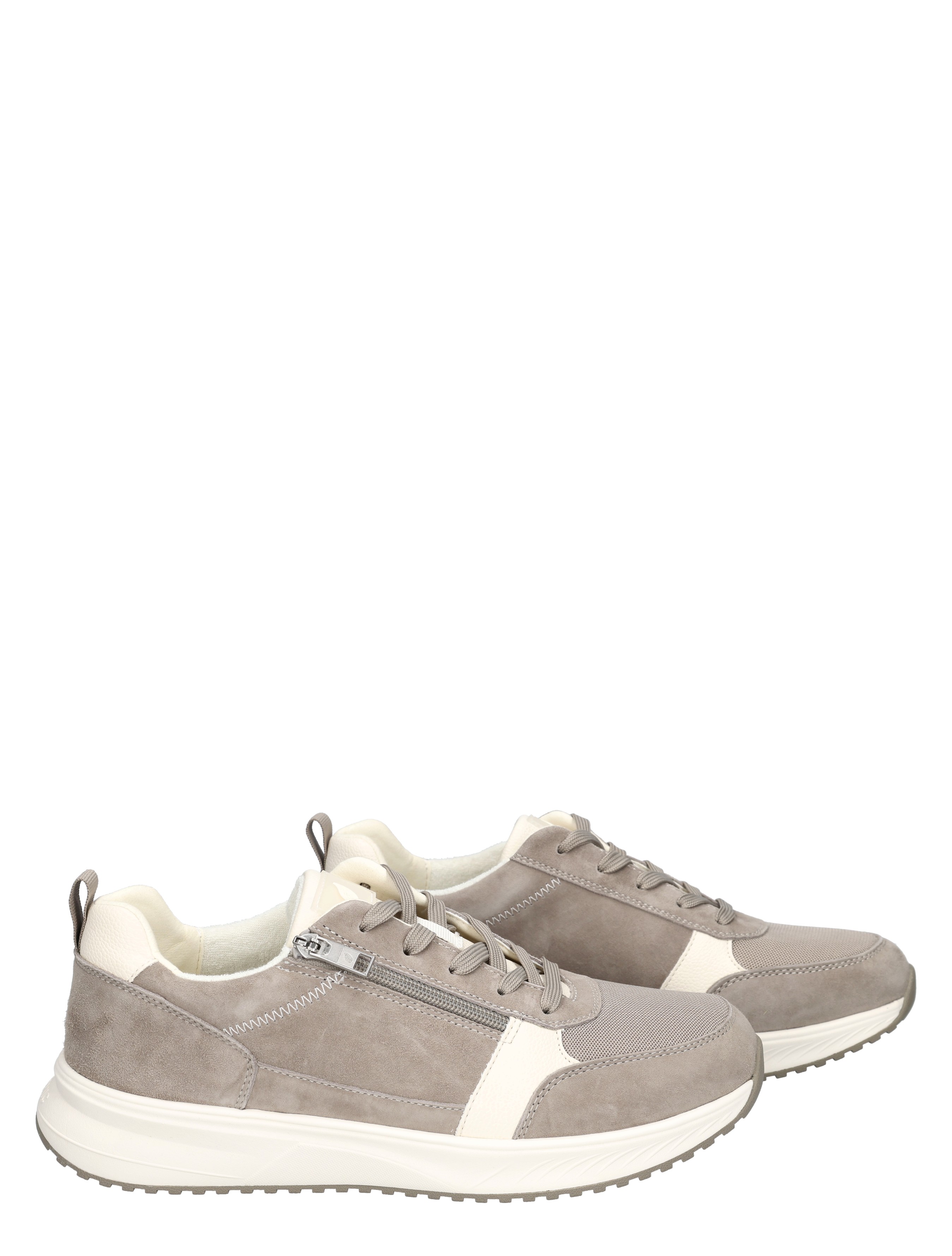 Waldlaufer - 784001 108 003 Velour Mesh Grey Offwh - Heren - Veterschoenen - Casual Veterschoenen - 50399_99_6