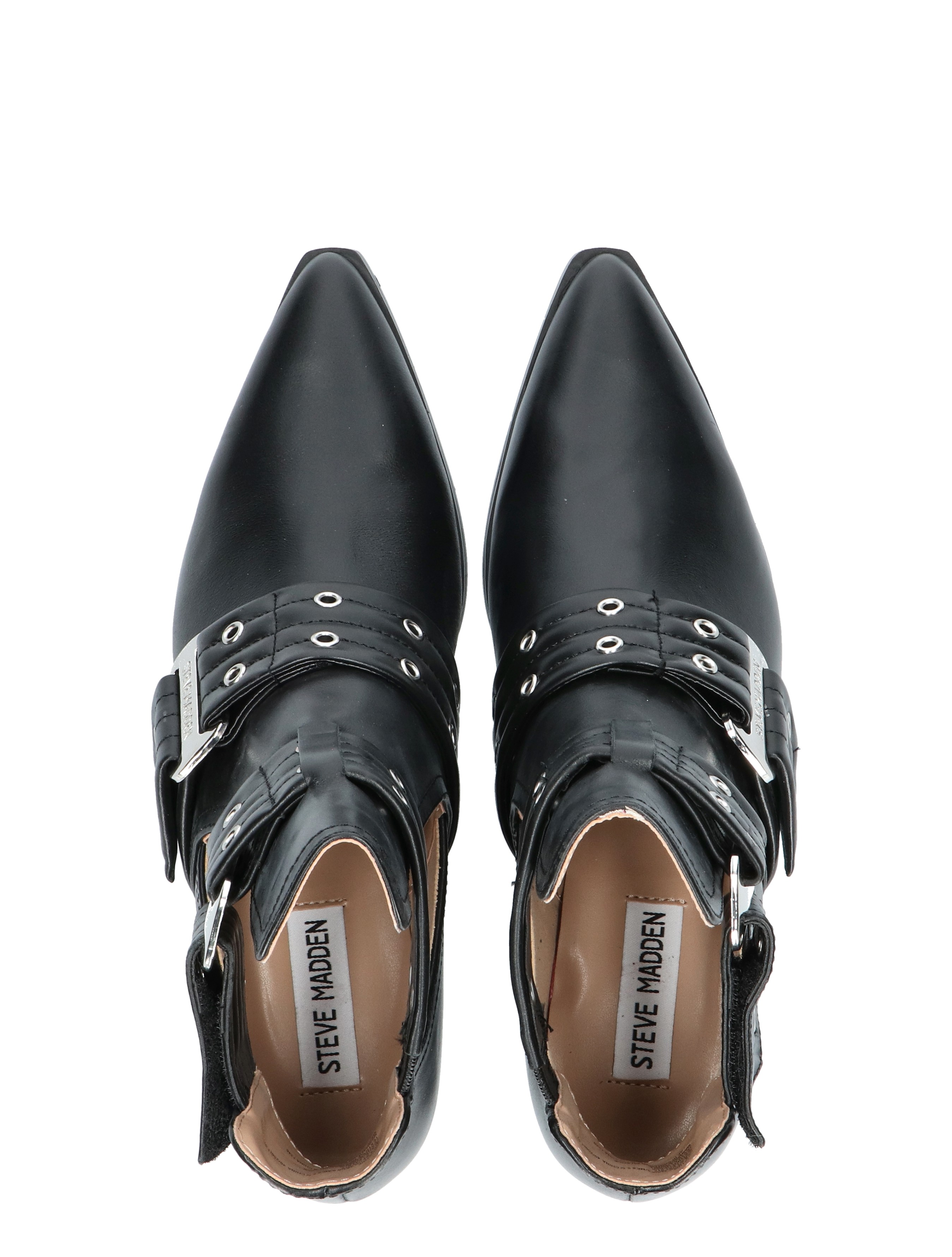 Steve Madden - Grazia Black Patent - Dames - Boots - Enkellaarsjes - 45825_10_7