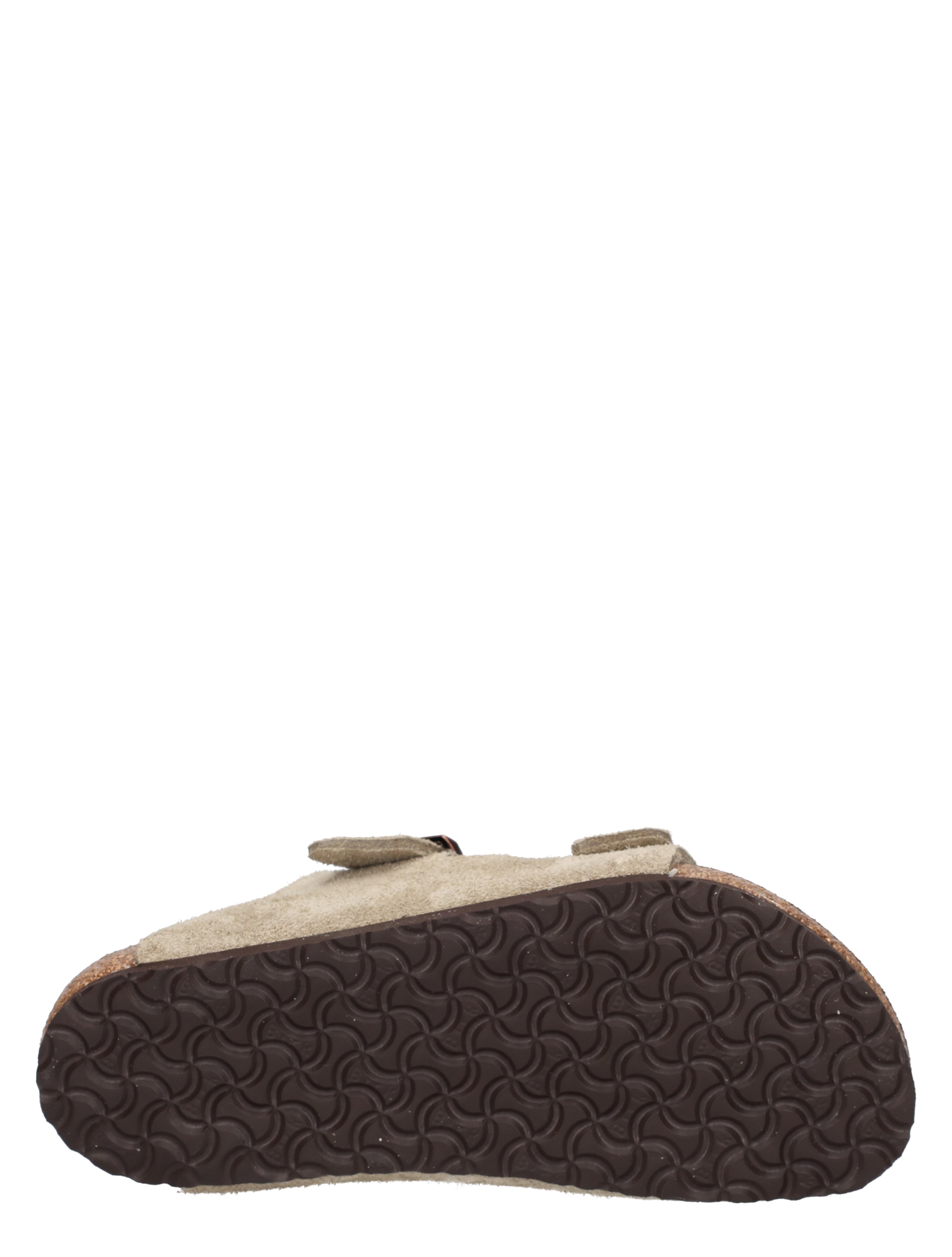 Birkenstock - Arizona Kids Suede  Taupe Narrow - Meisjes - Slippers - 50687_77_7