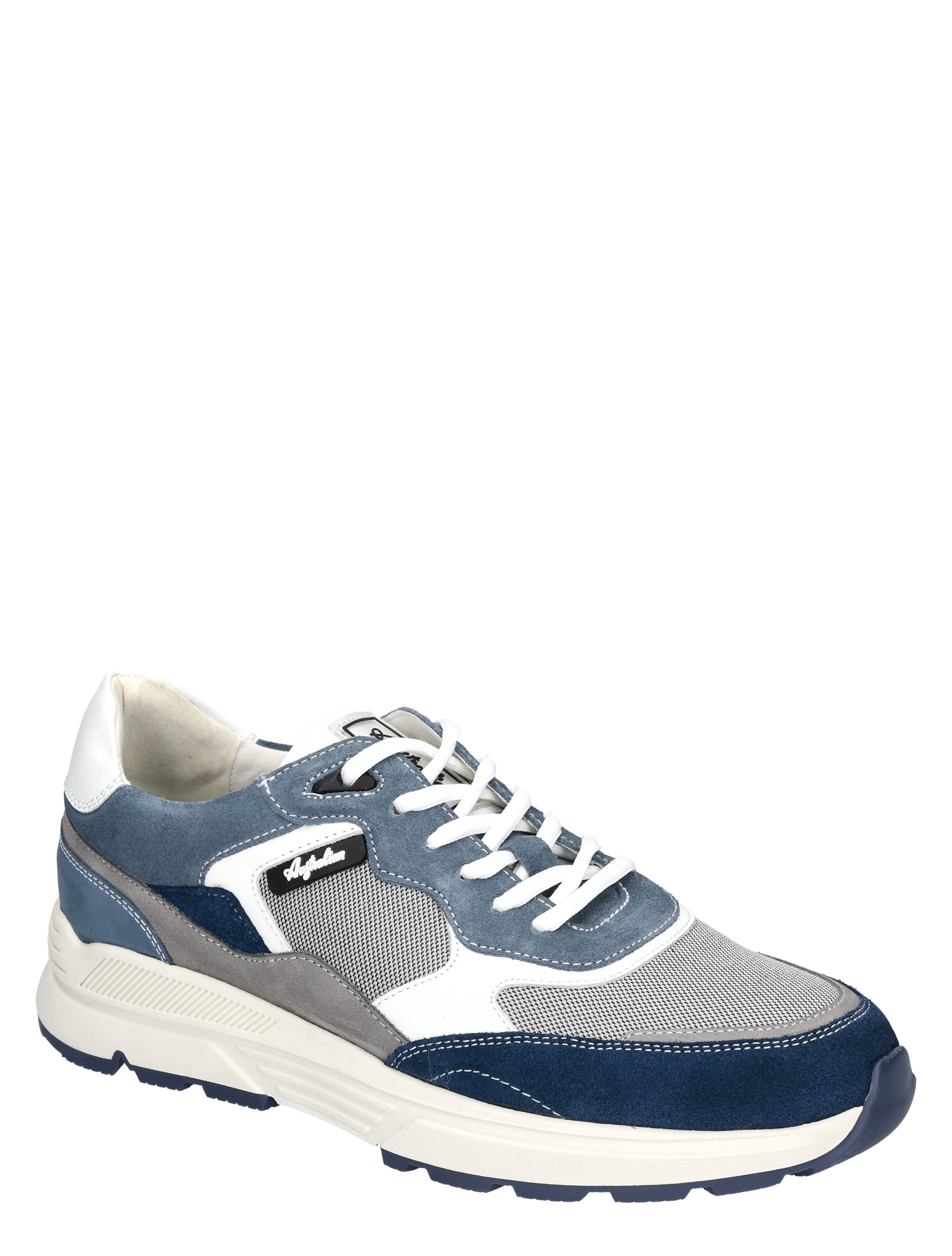 Australian - Halifax 15.1713.01.KE0 Grey Blue White - Heren - Veterschoenen - Casual Veterschoenen - 50780_39_3