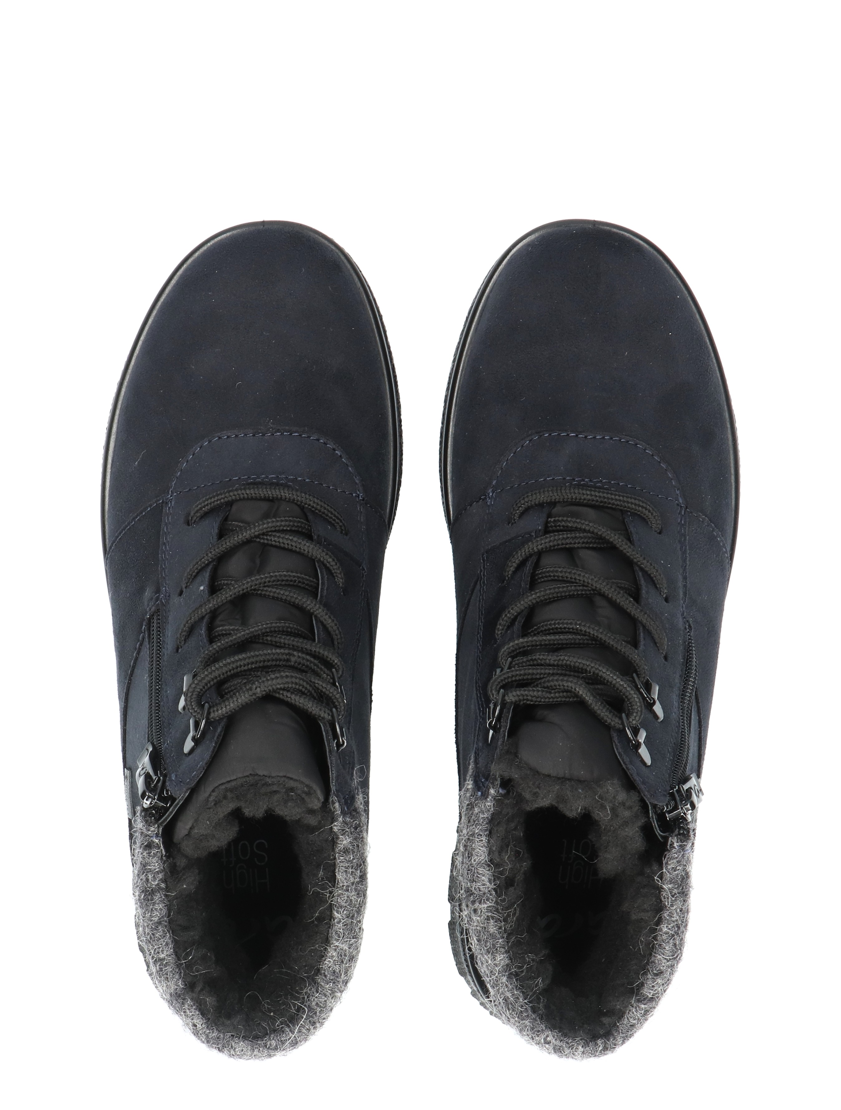 Ara - 12-49309-02 02 BLAU,GRAU/SCHWARZ - Dames - Boots - Enkellaarsjes - 48832_33_7