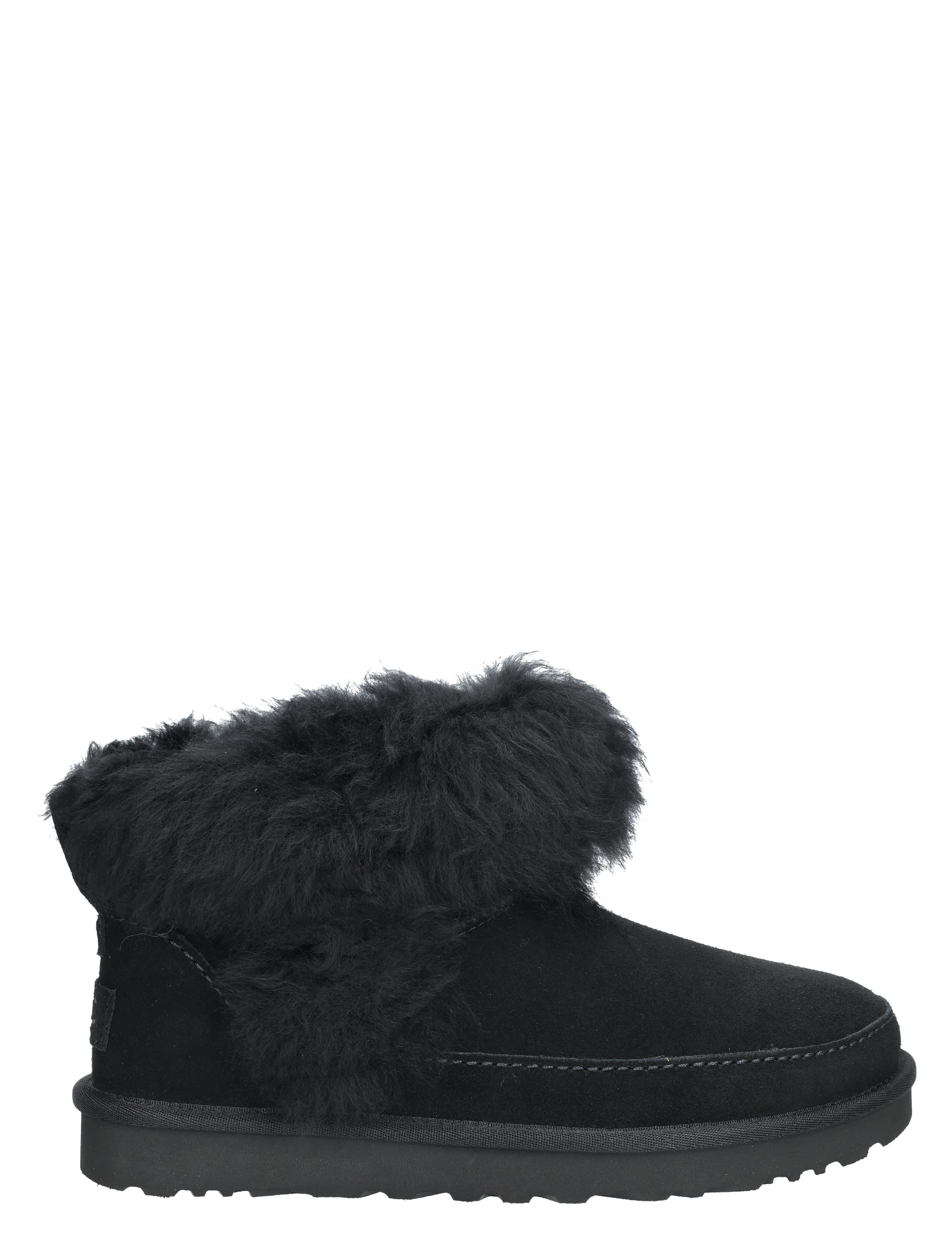 UGG - Classic Ultra Mini Chalet Black - Dames - Boots - Enkellaarsjes - 48127_11_1