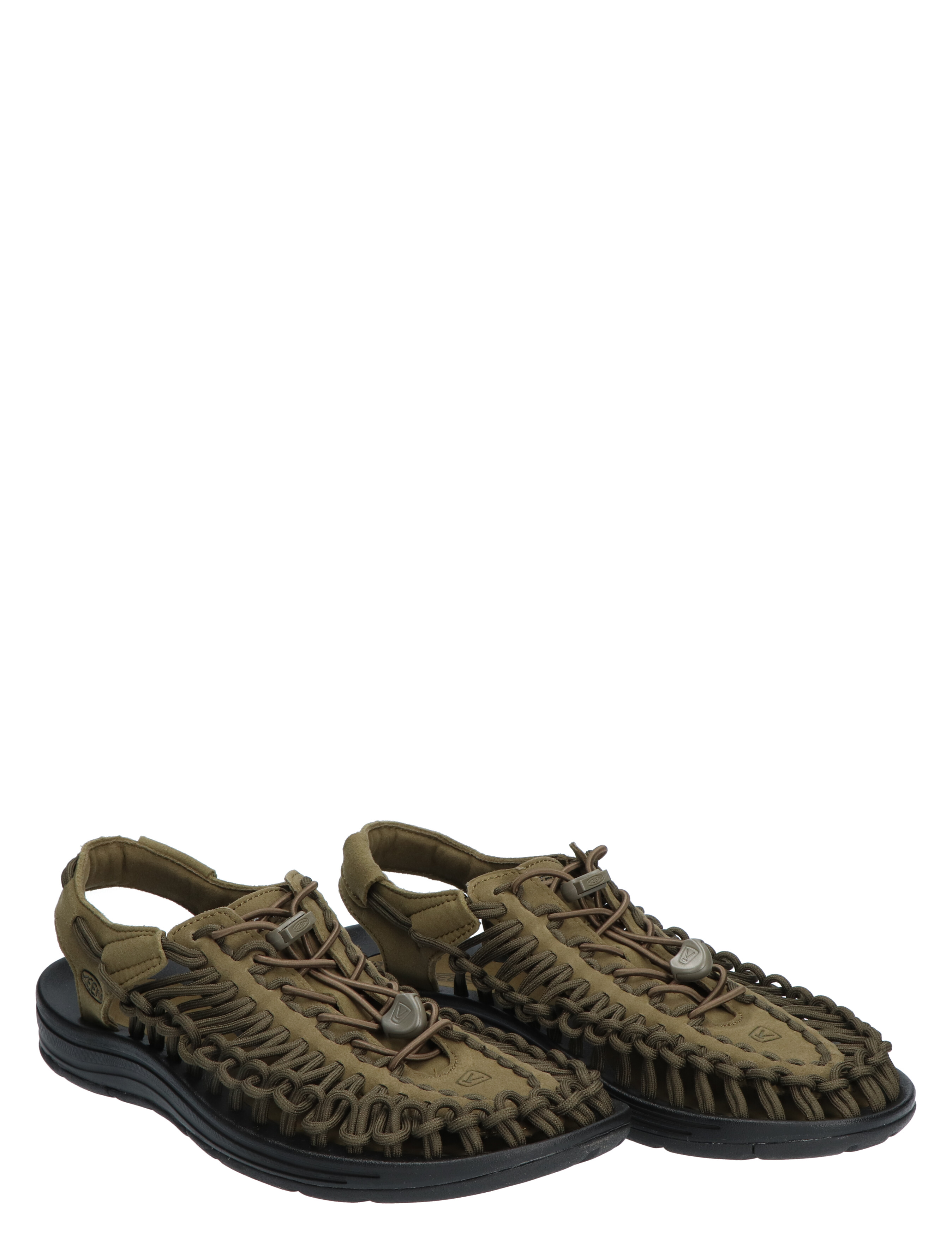 Keen Footwear - Uneek Original Open Air Sneaker Dark Olive Black - Heren - Sandalen - 37918_66_5
