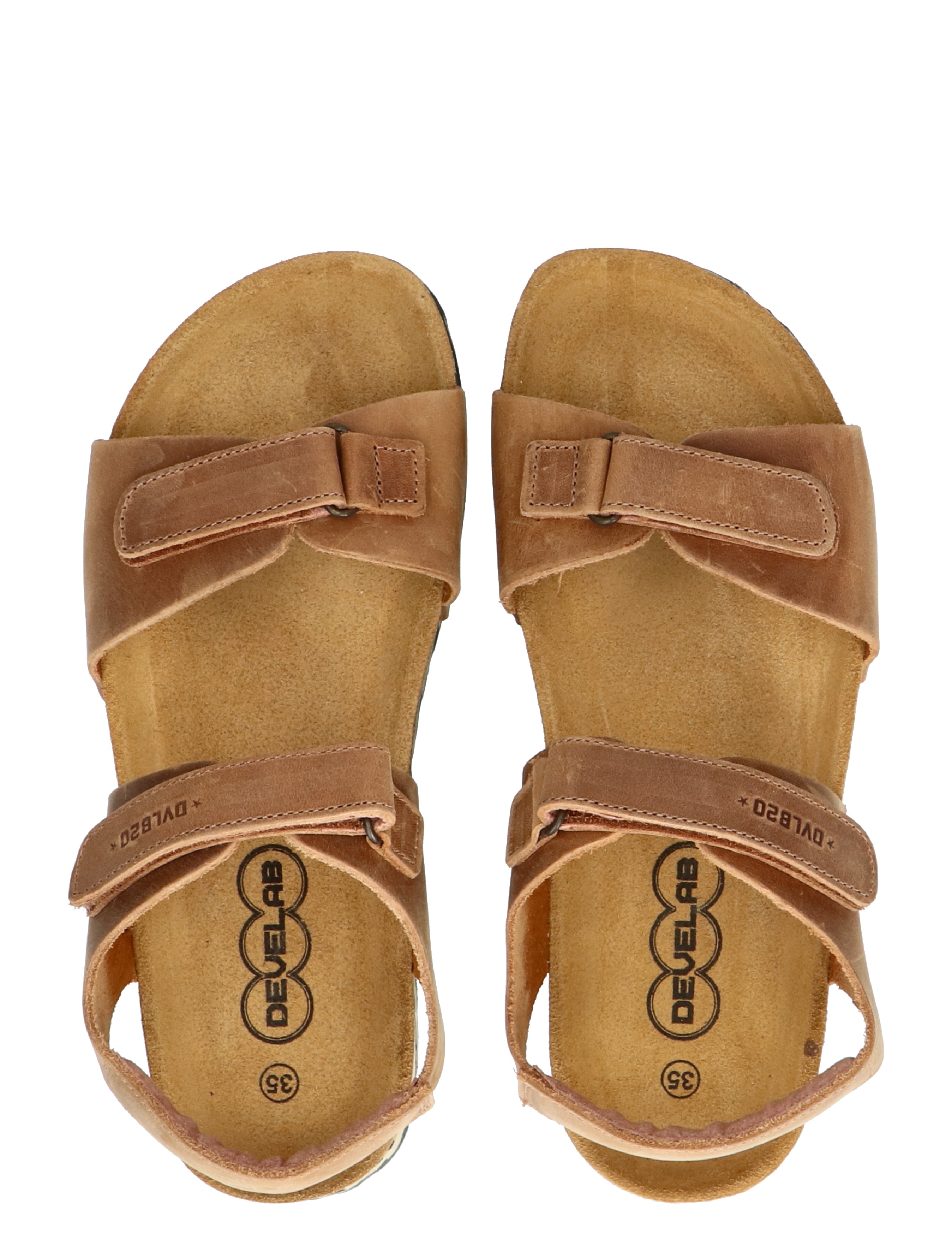 Develab - 48275 757 Cognac - Jongens - Sandalen - 44538_02_7
