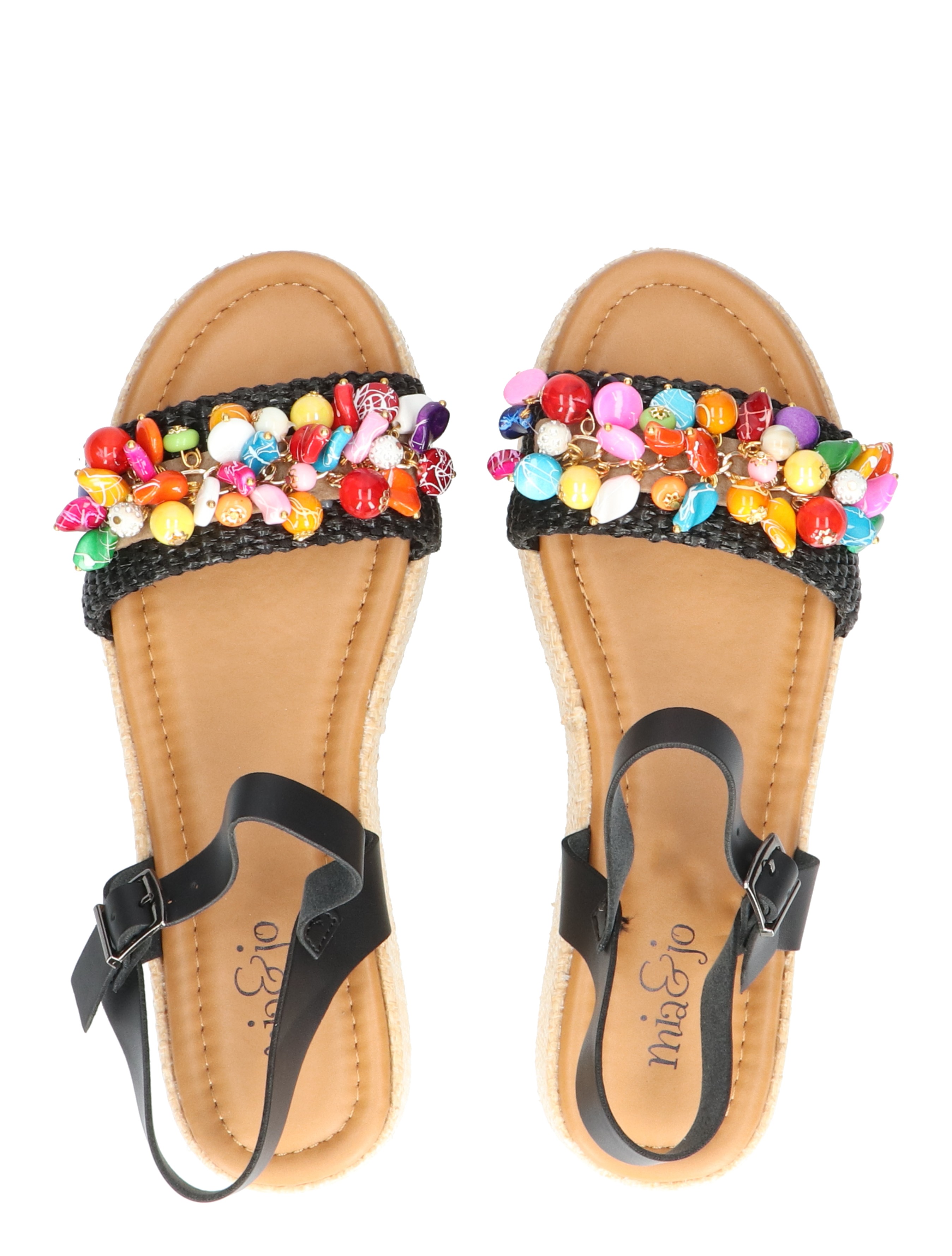 Lisa & Jo - Willeniek Black Black - Dames - Sandalettes - 47617_11_7