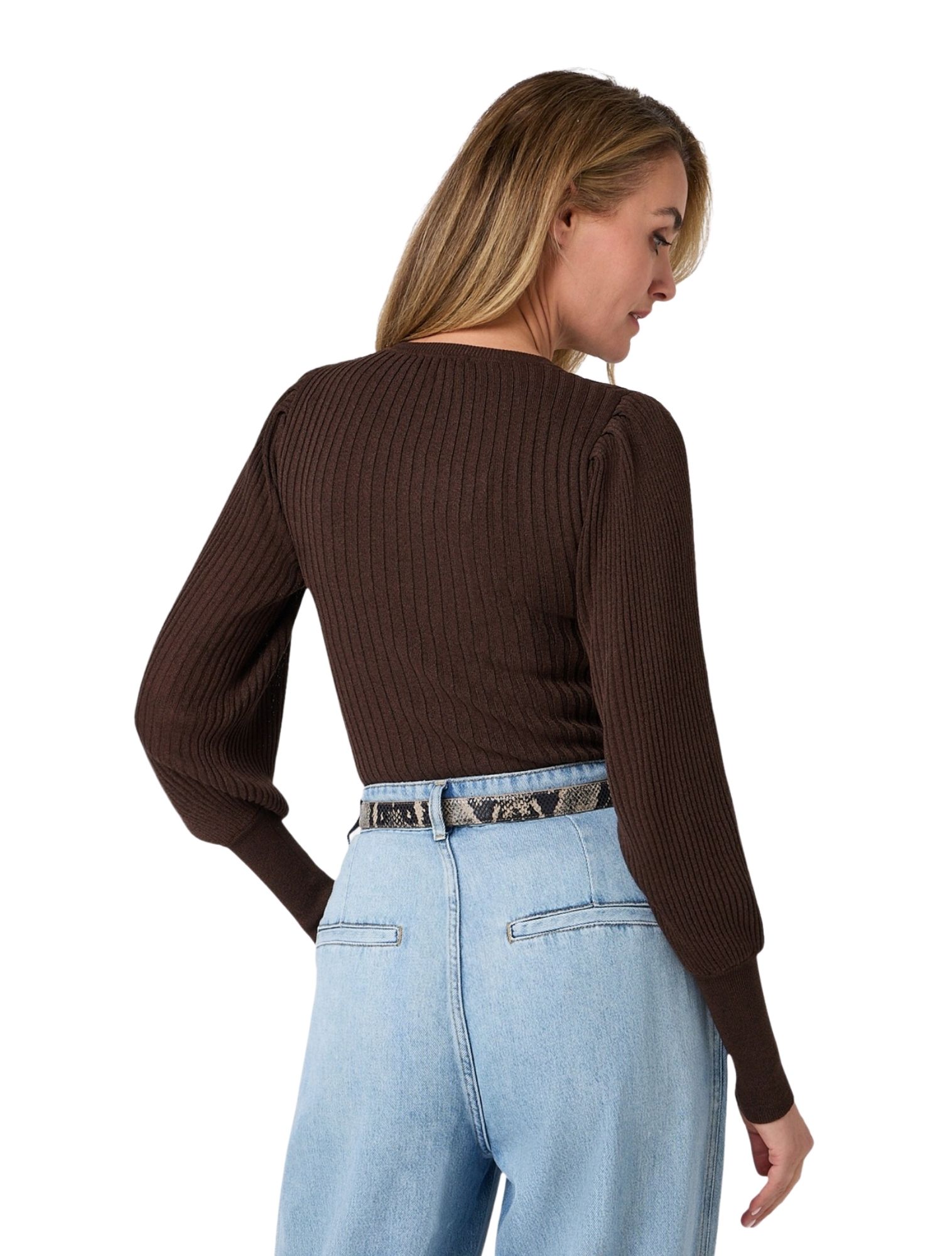 Ibana - Totie Coffeebean - Dames - Truien en Sweaters - 48297_22_4