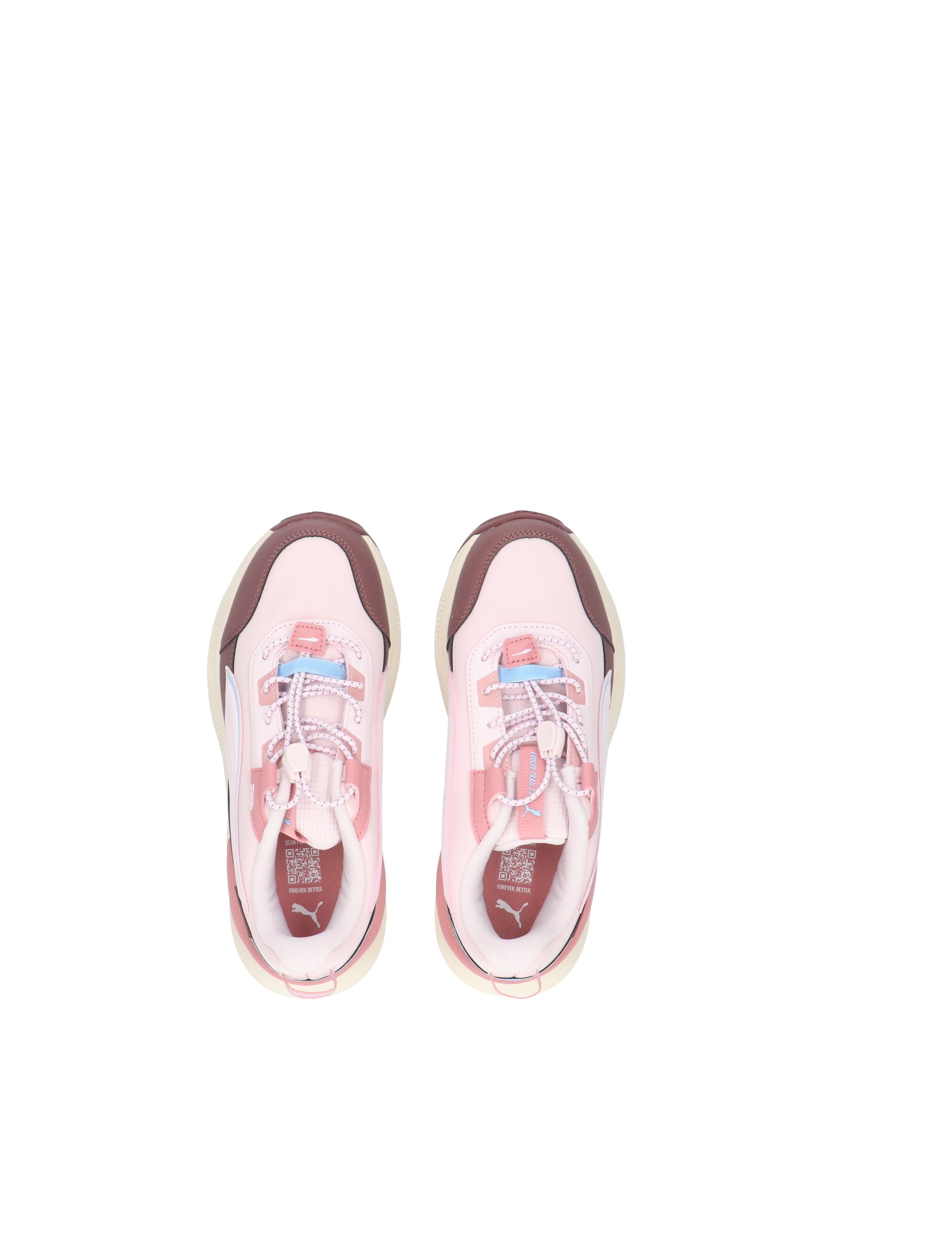 sneakers, pink, low-top, lace-up, sports, shoes, color-block, canvas, upbeat, womens