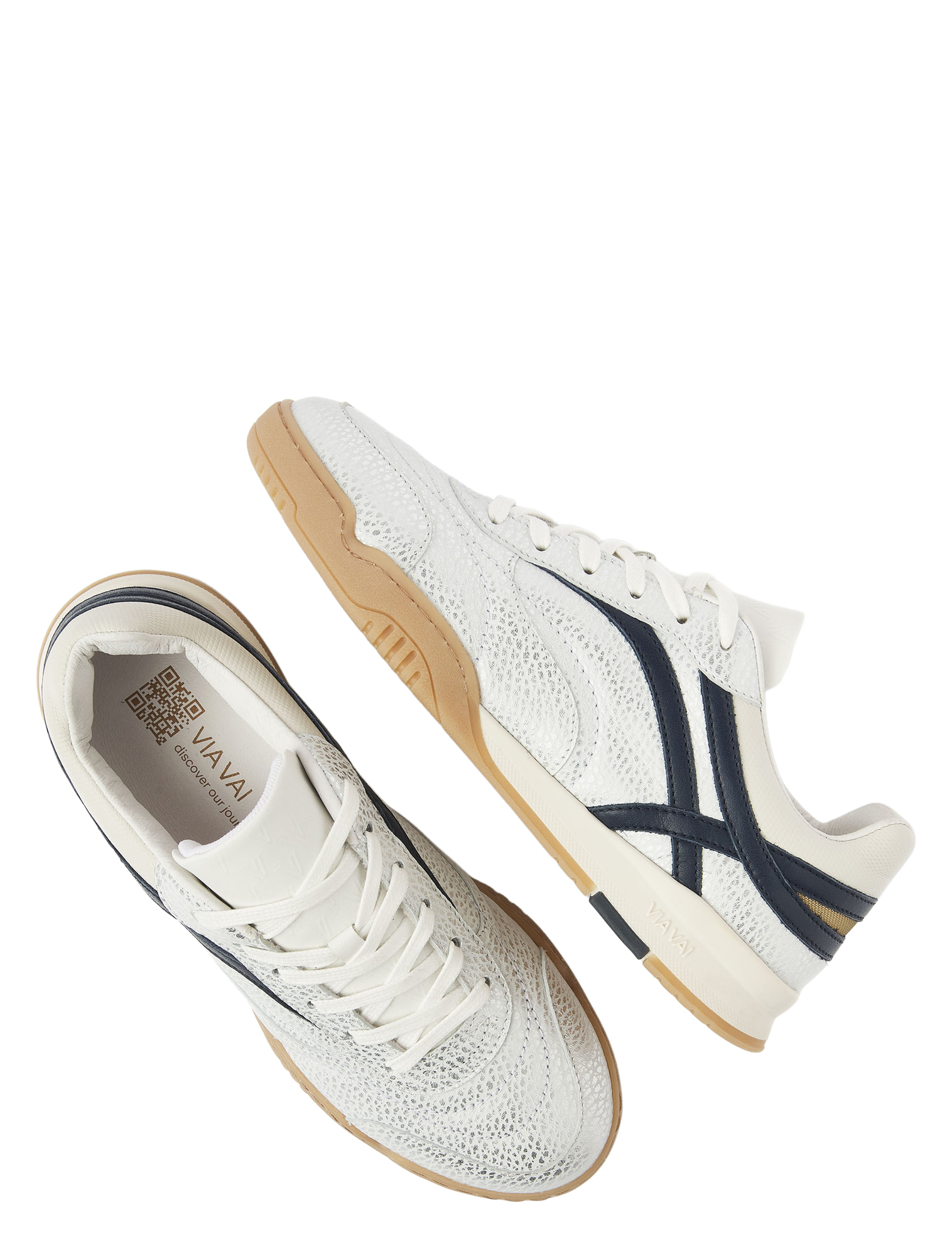 VIA VAI - 62393 Kris Sky 02-224 Tolosa Silver - Sneakers - Dames - Lage Sneakers - 51361_54_4