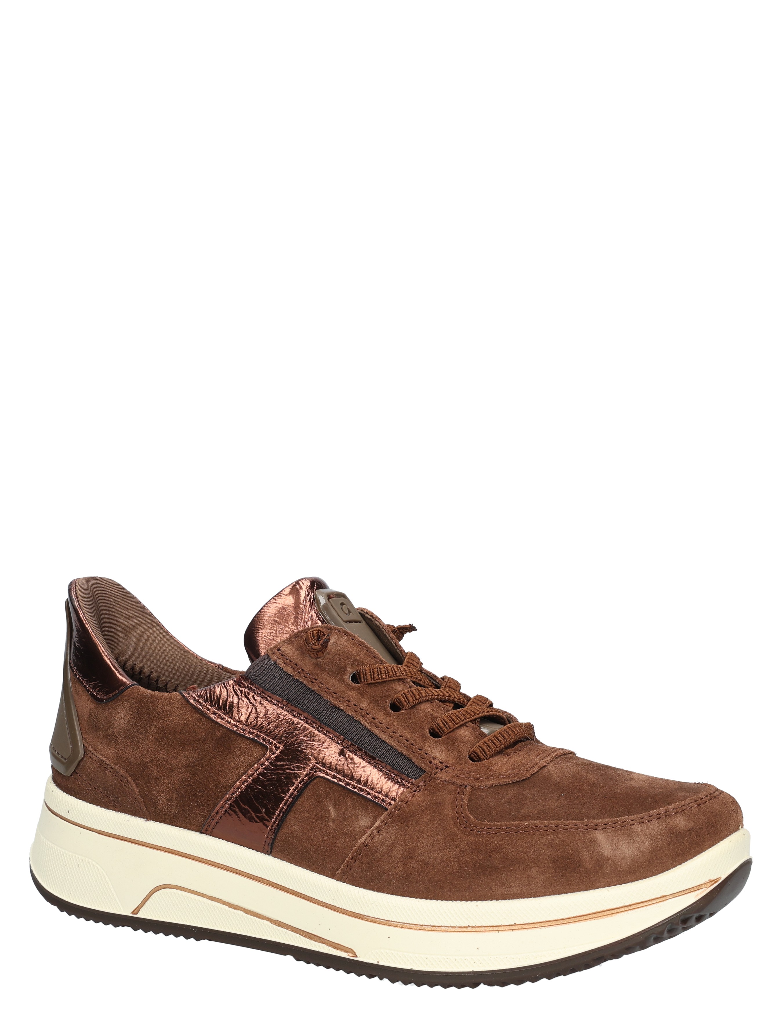 Ara - 12-27554-03 03 MOCCA - Dames - Veterschoenen - Casual Veterschoenen - 48834_22_3
