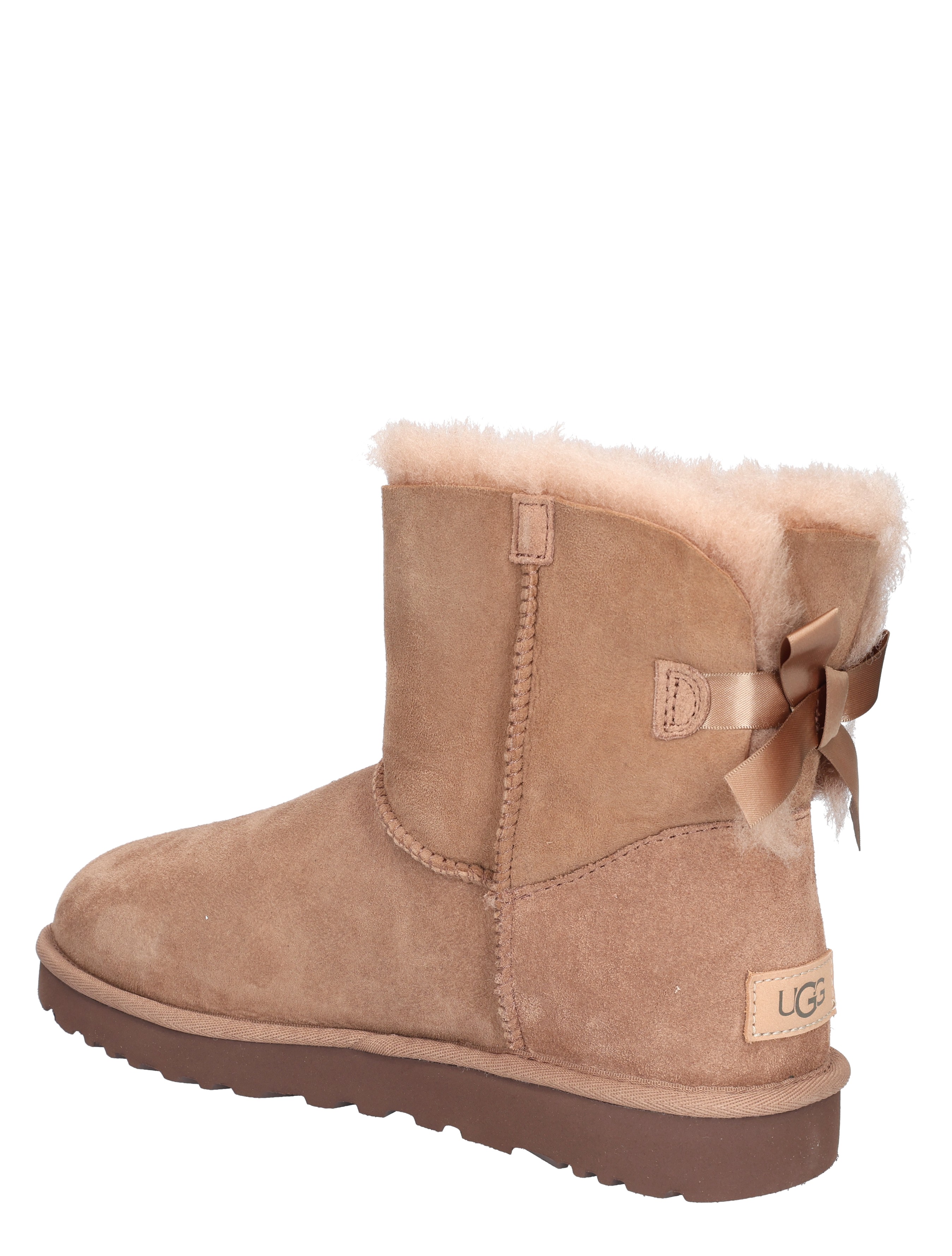 UGG - Mini Bailey Bow II Rocky Oak - Dames - Boots - Enkellaarsjes - 48123_22_4