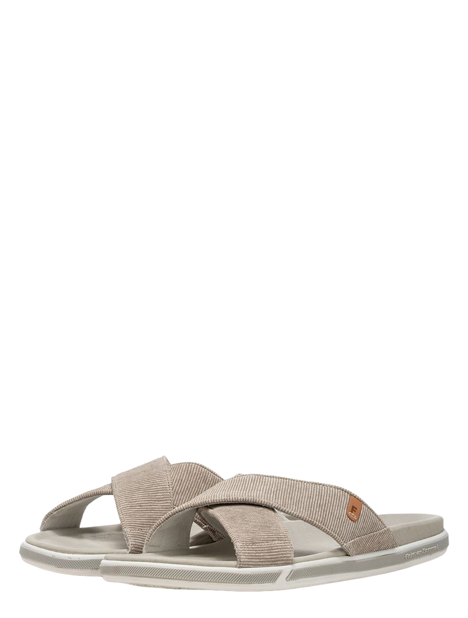 Floris van Bommel - 90013 De Slipper 01.07 Light Brown G+ Wijdte - Heren - Slippers - 51473_77_2