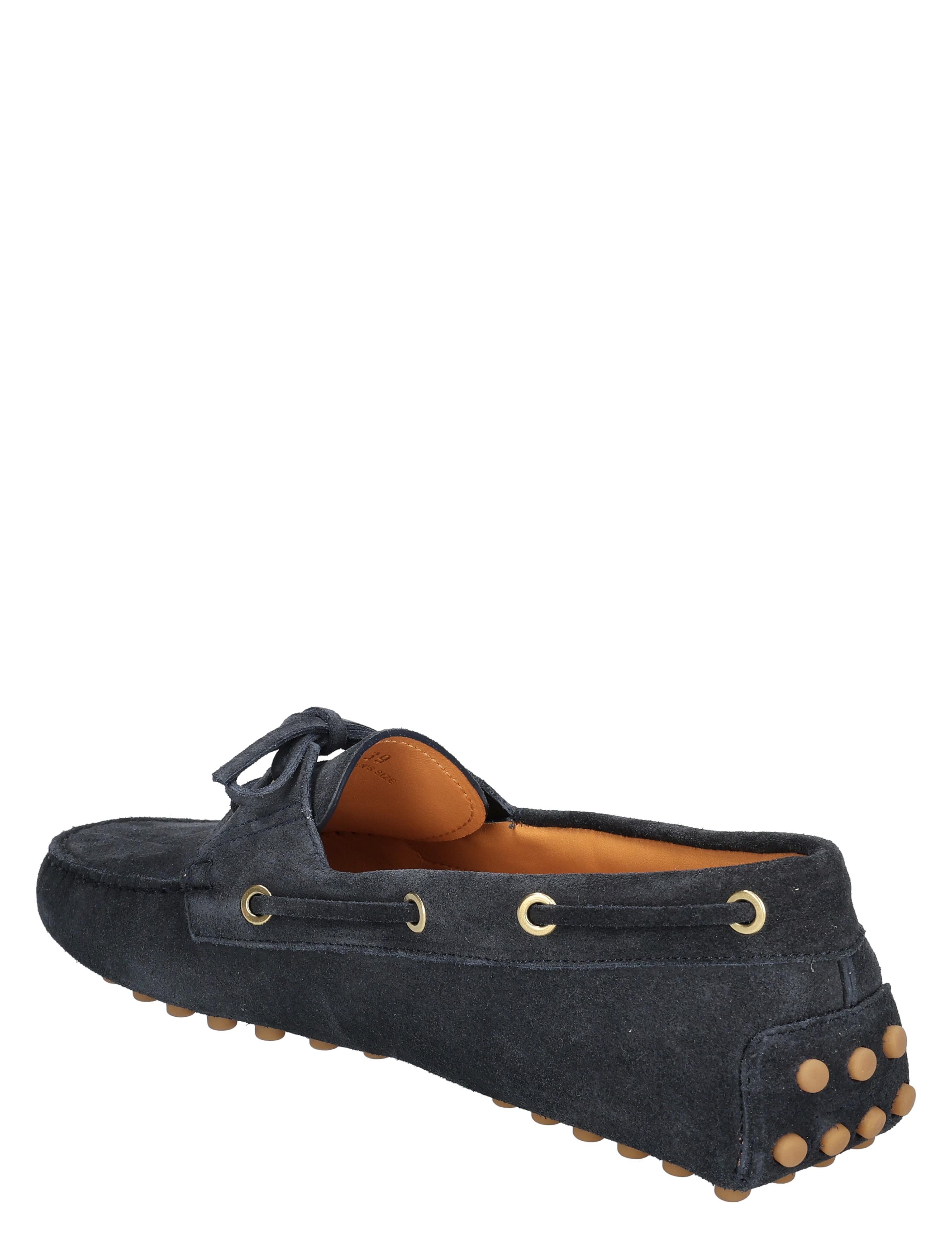 Tods - Gominno in Suede B015 Blue - Dames - Veterschoenen - Nette Veterschoenen - 49661_33_4