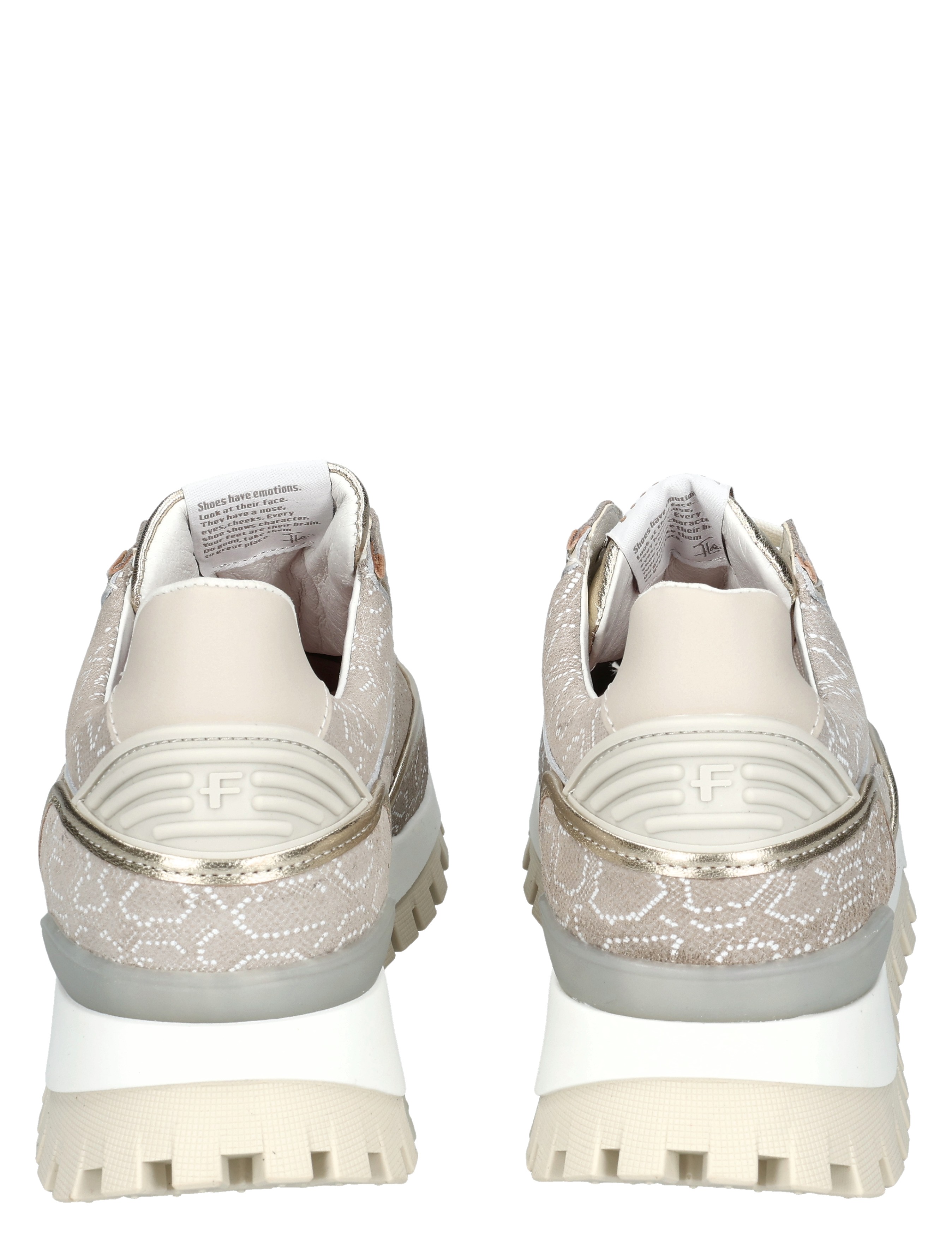 Floris van Bommel - Grommi 10131 34-02 Taupe - Dames - Sneakers - Lage Sneakers - 50837_77_6