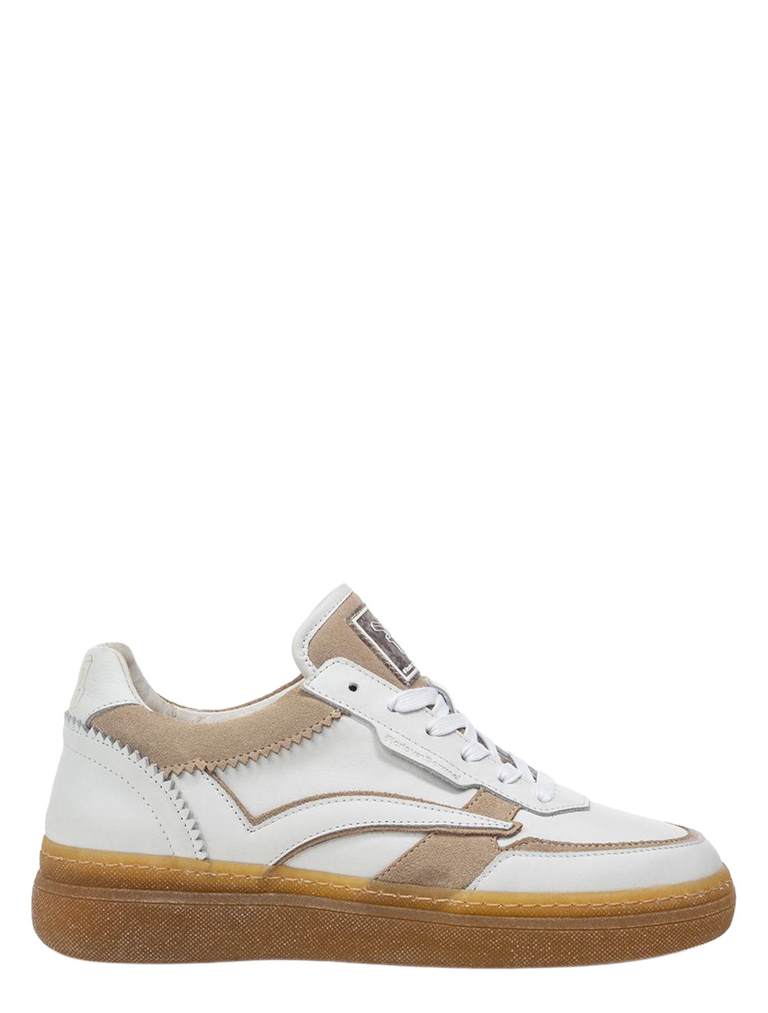 Floris van Bommel - Fygi 10158 01.01 Dark White - Dames - Sneakers - Lage Sneakers - 51487_87_1