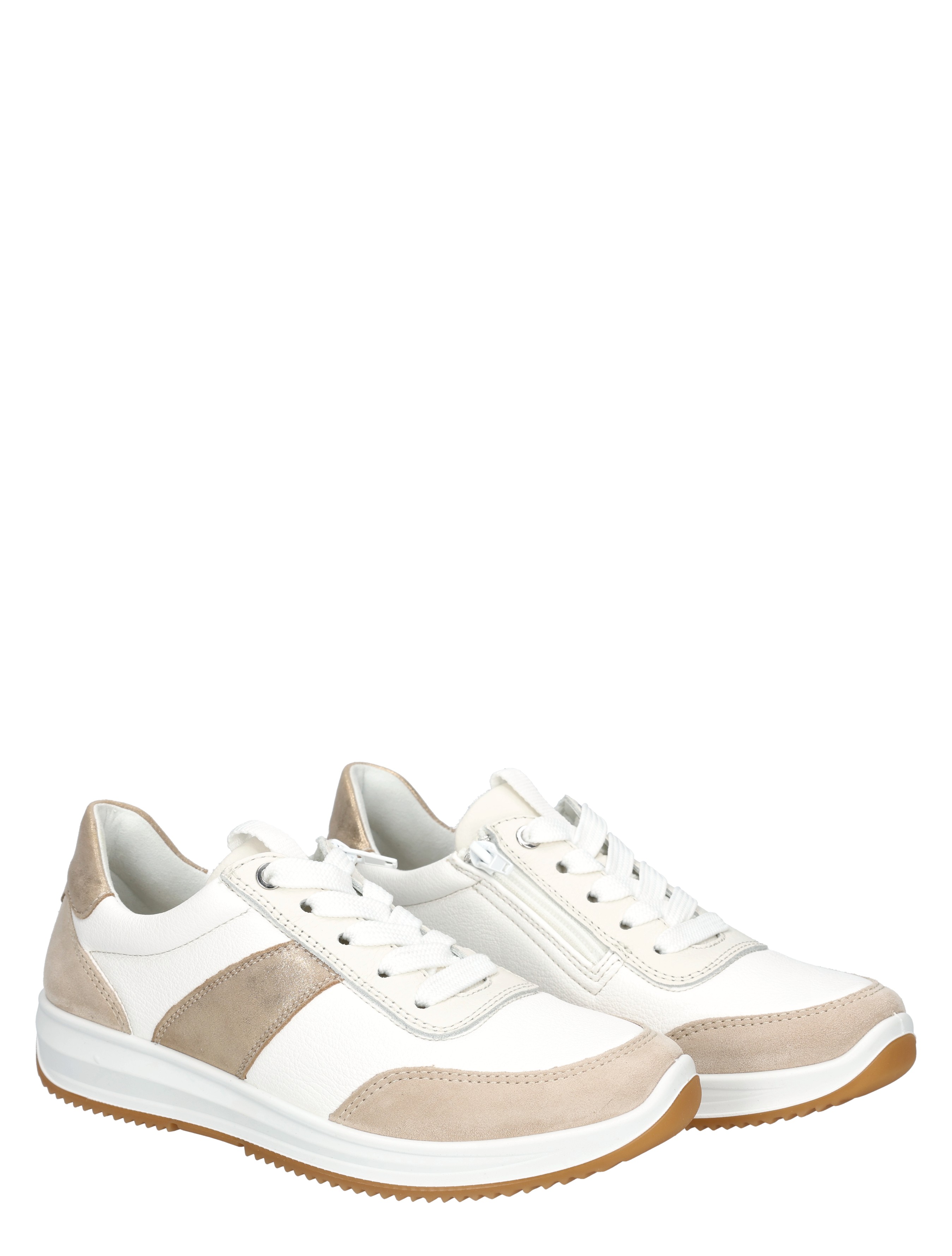 Ara - 12-25532-08 08 Beach Cream White - Dames - Veterschoenen - Casual Veterschoenen - 50443_87_5