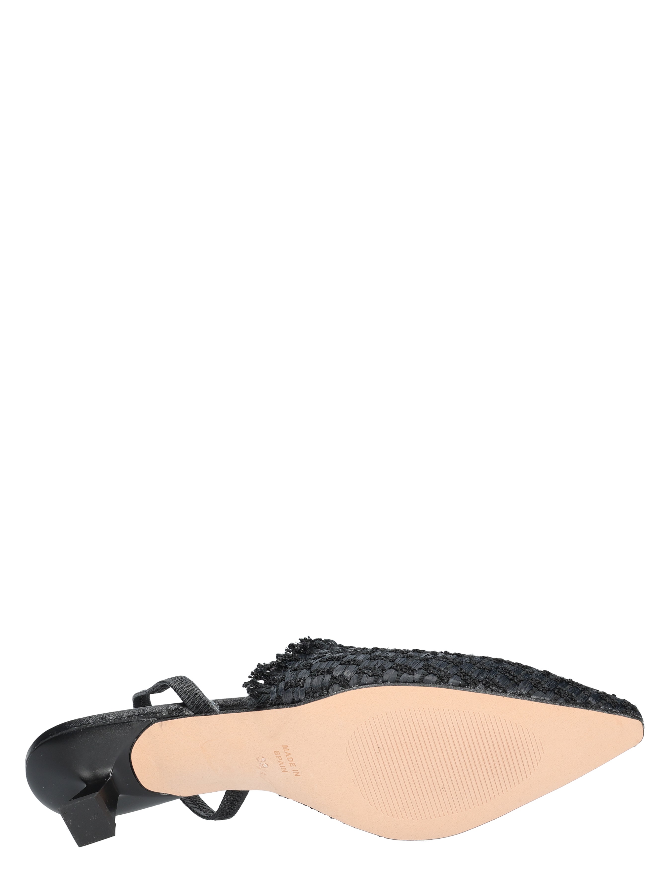 Angel Alarcon - 25009-530B Rafia Black - Dames - Ballerinas - 47947_11_8