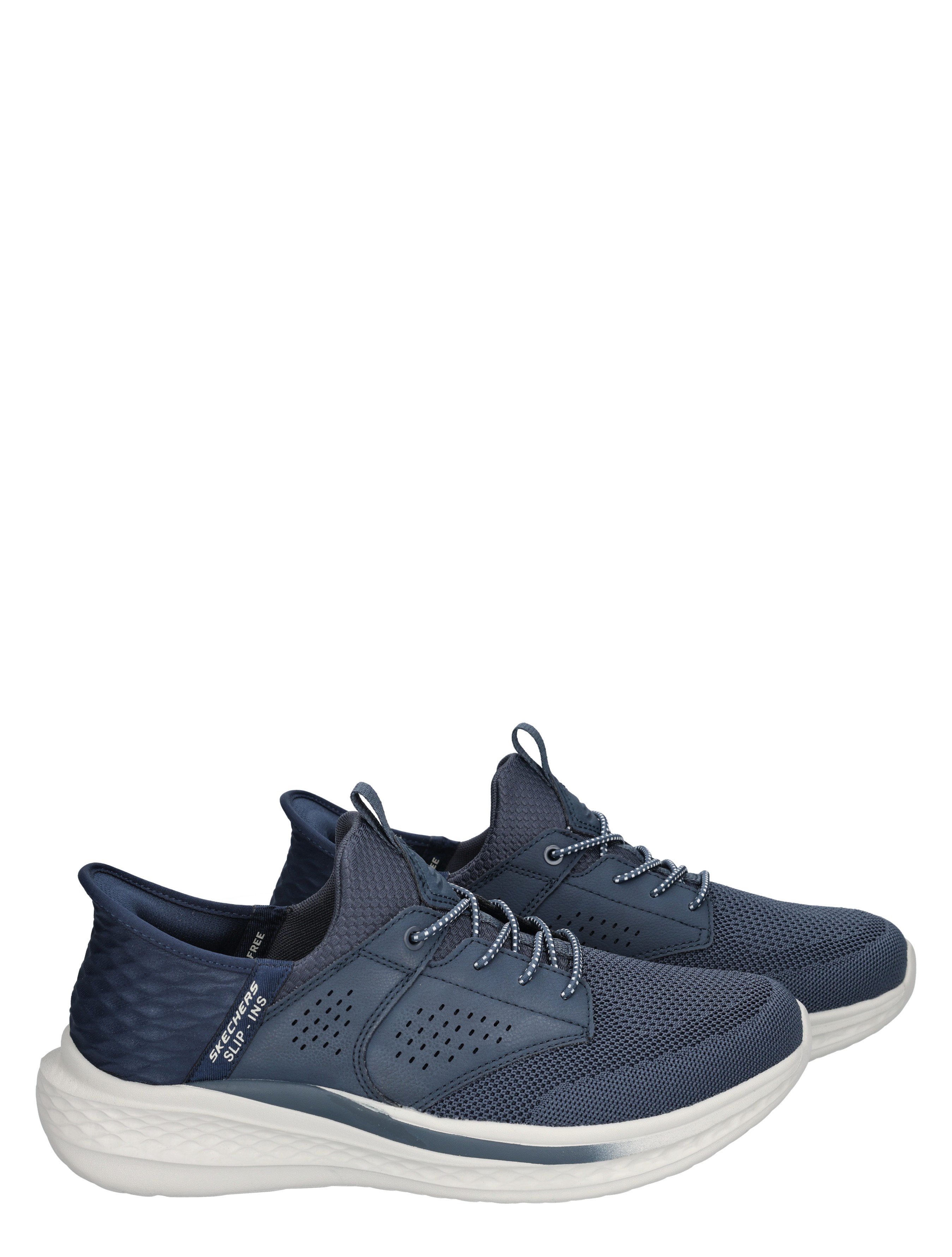 Skechers - 210889 NVY - Heren - Veterschoenen - Casual Veterschoenen - 49814_33_6