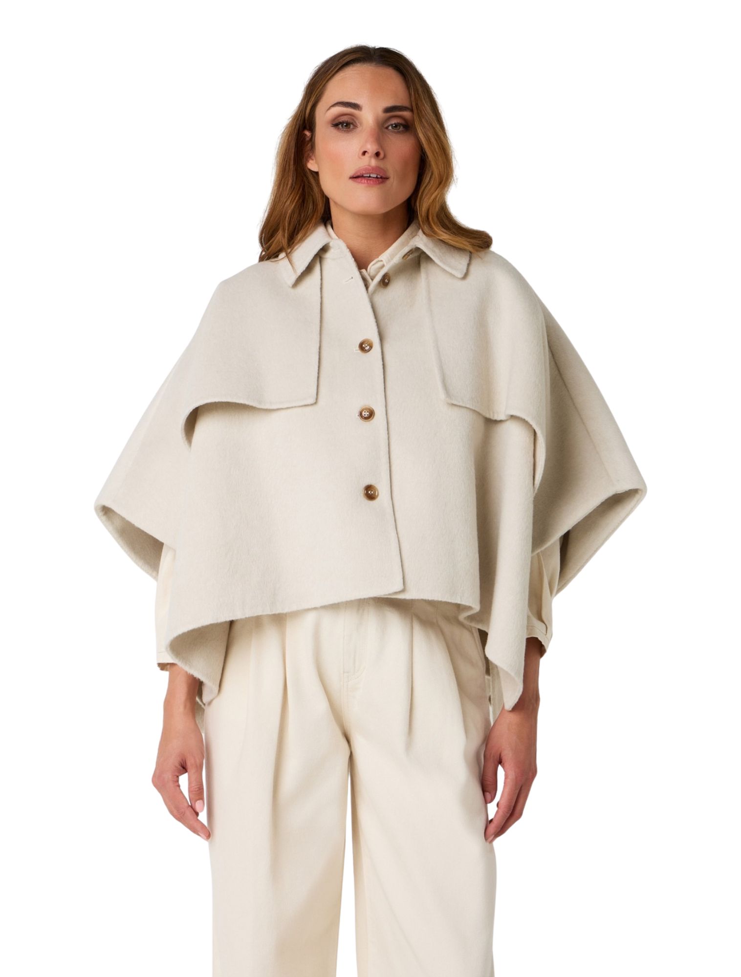 Ibana - Josa 302610020 Sandstone - Dames - Jassen en Jacks - 49571_77_3