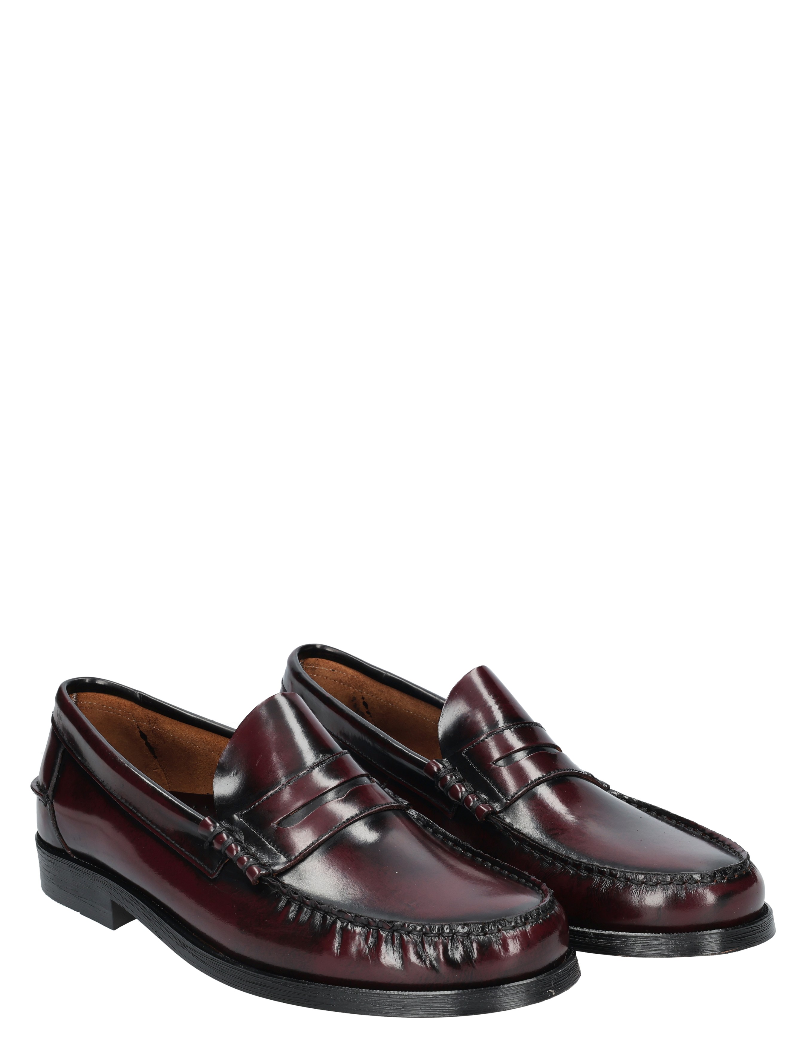 loafers, burgundy, leder, mocassin, slip-ons