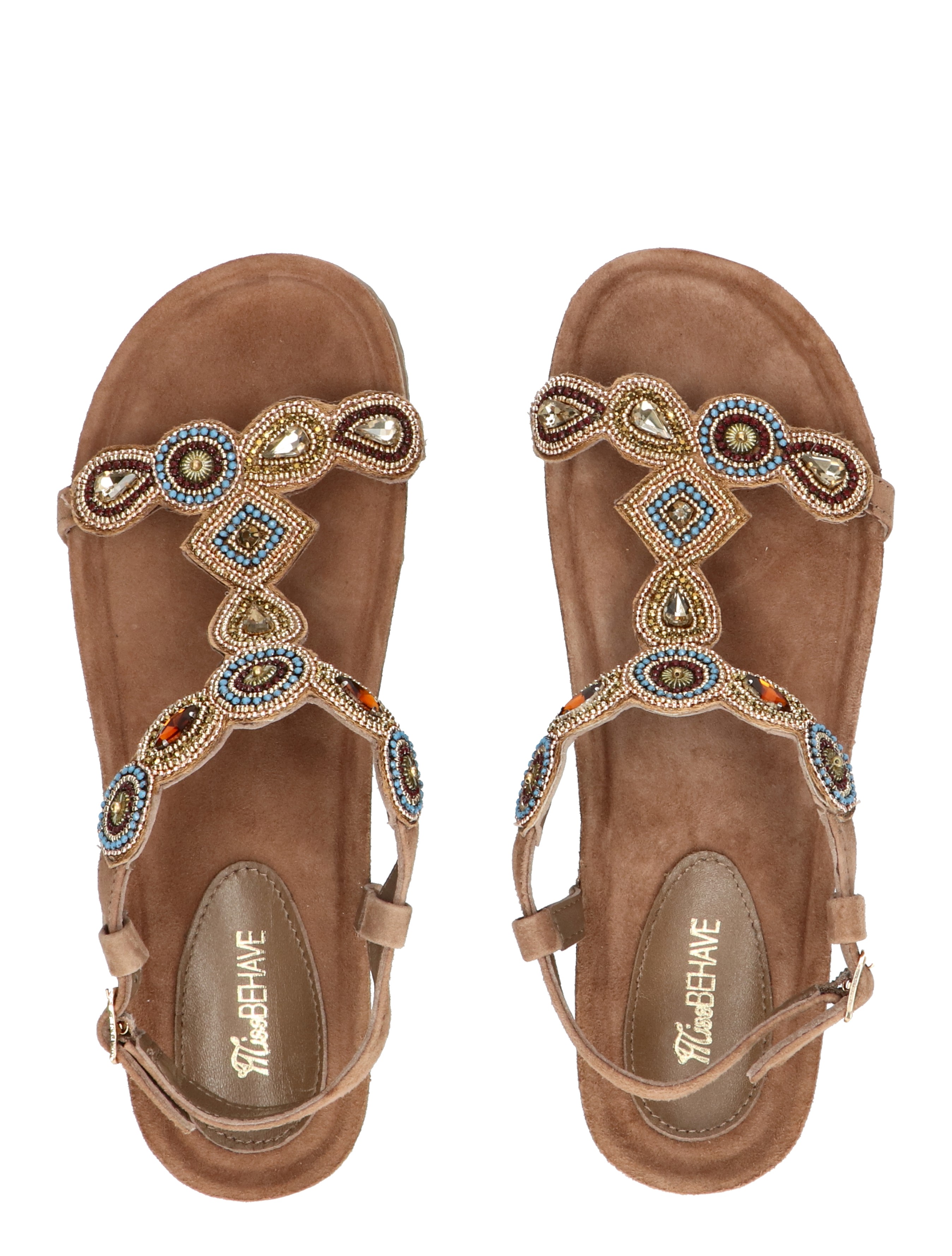 Miss Behave - Winy Taupe Multi Color - Dames - Sandalen - 47625_22_7