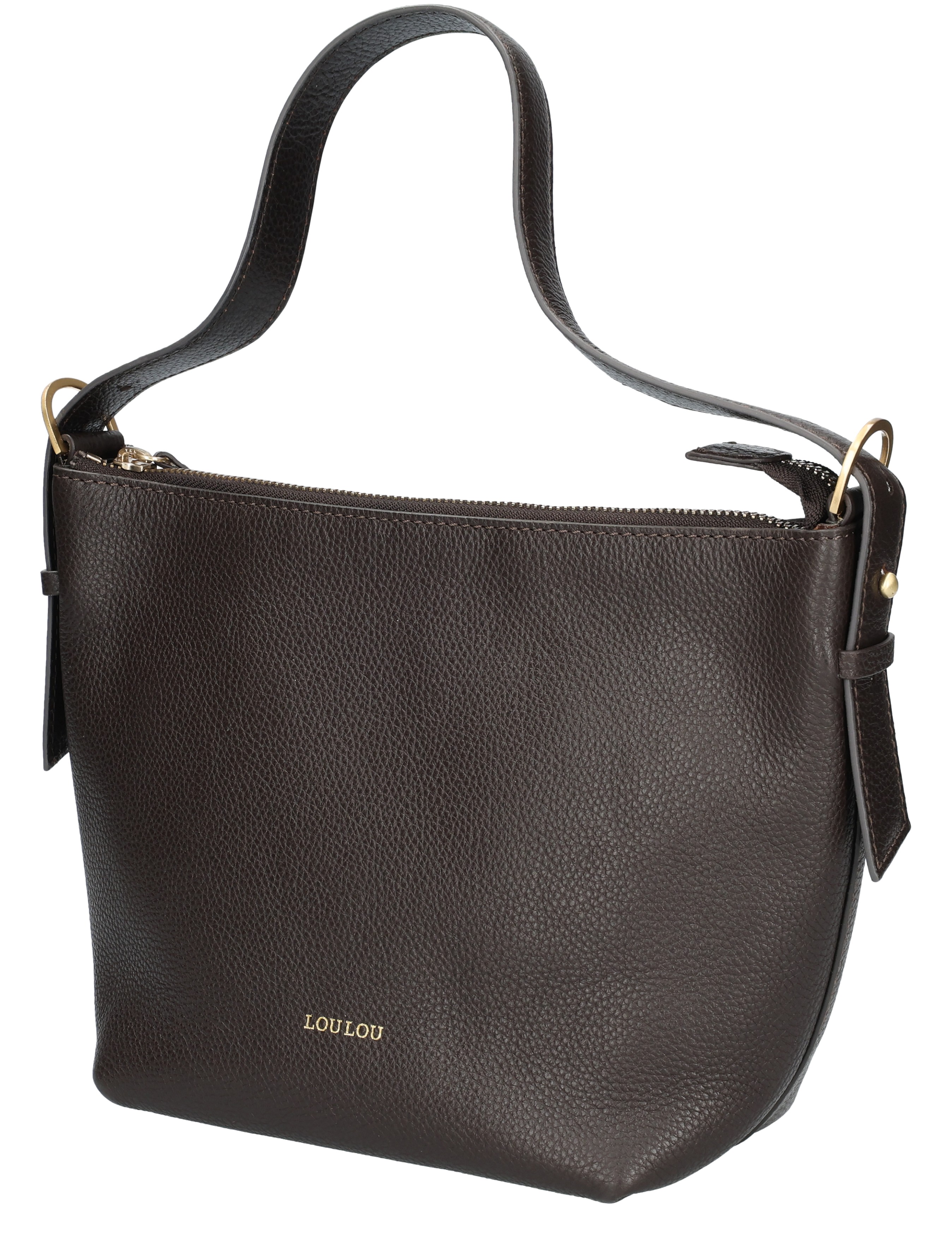 LouLou Essentiels - Lois Chocolate Torte - Dames - Schoudertassen - 49404_22_3