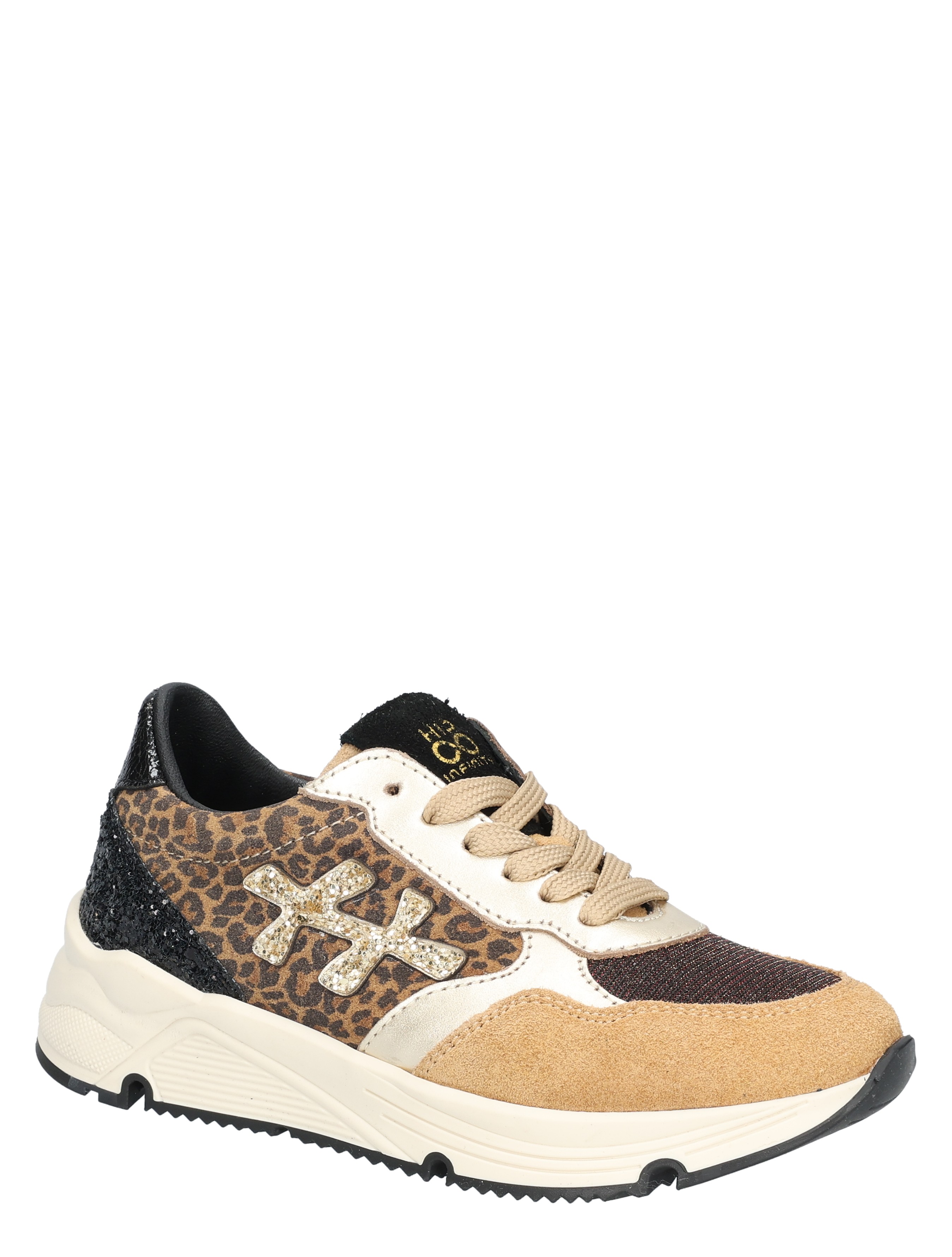 Hip - H1896 Platina - Meisjes - Lage Sneakers - Sneakers - 49277_22_3