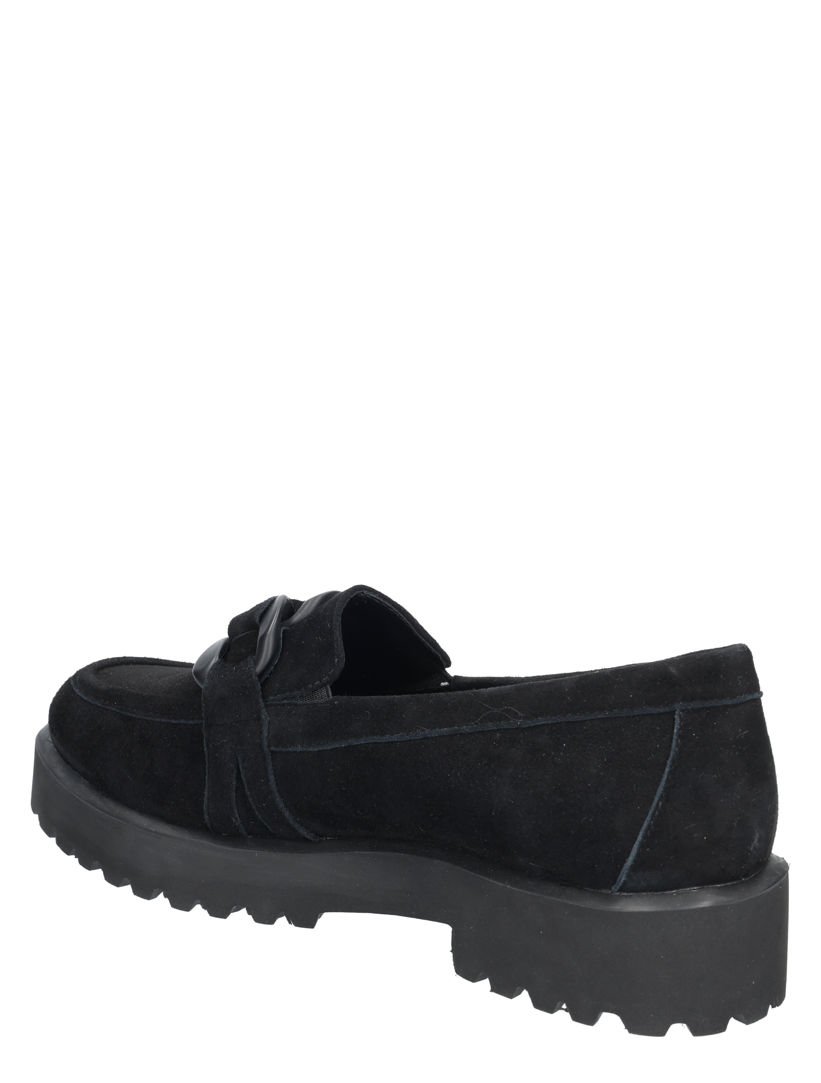 Di Lauro - Celestina Black Suede - Dames - Loafers - 49492_11_4