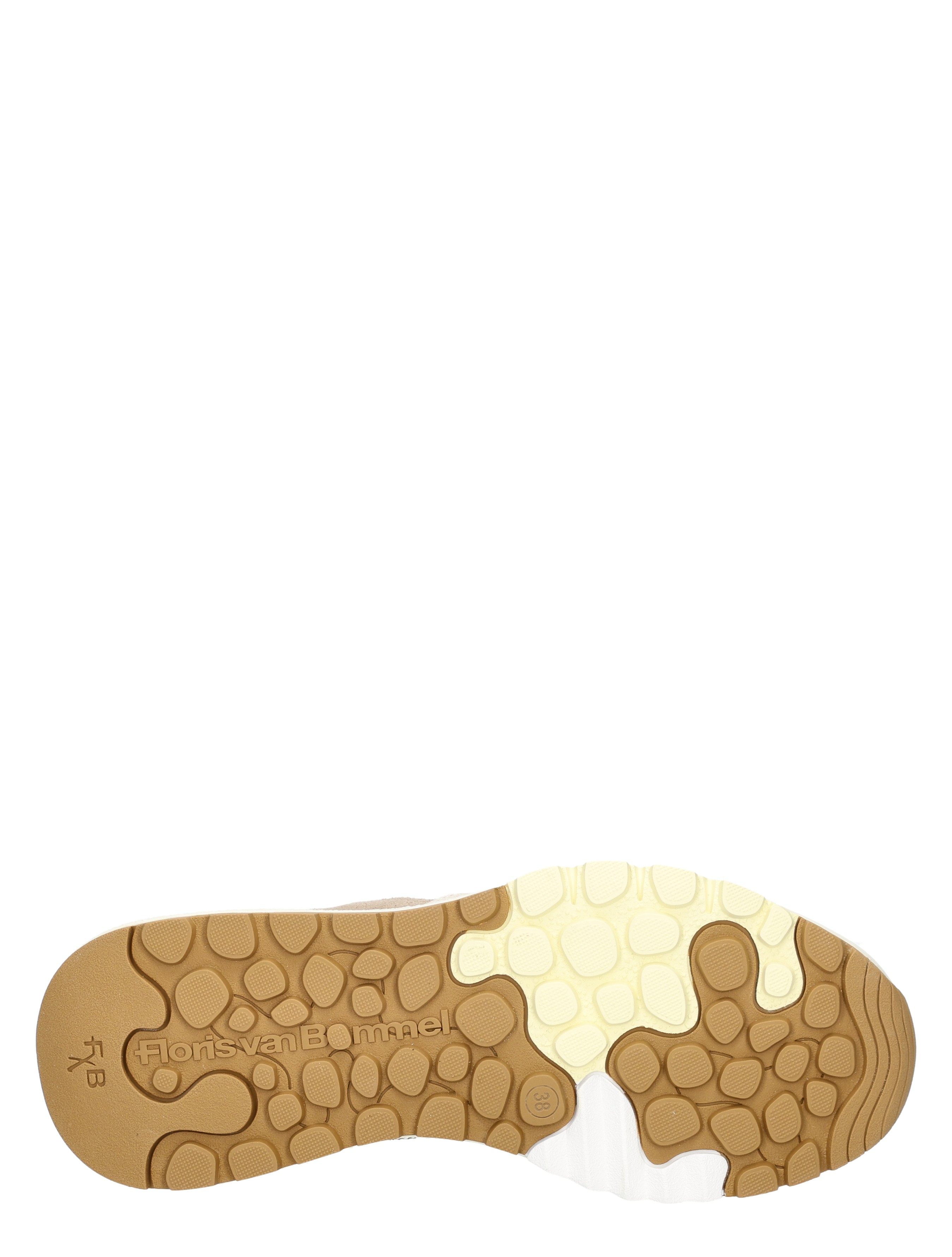 Floris van Bommel - De Treni 10164 34-01 Taupe G-Wijdte - Sneakers - Dames - Lage Sneakers - 50834_77_9