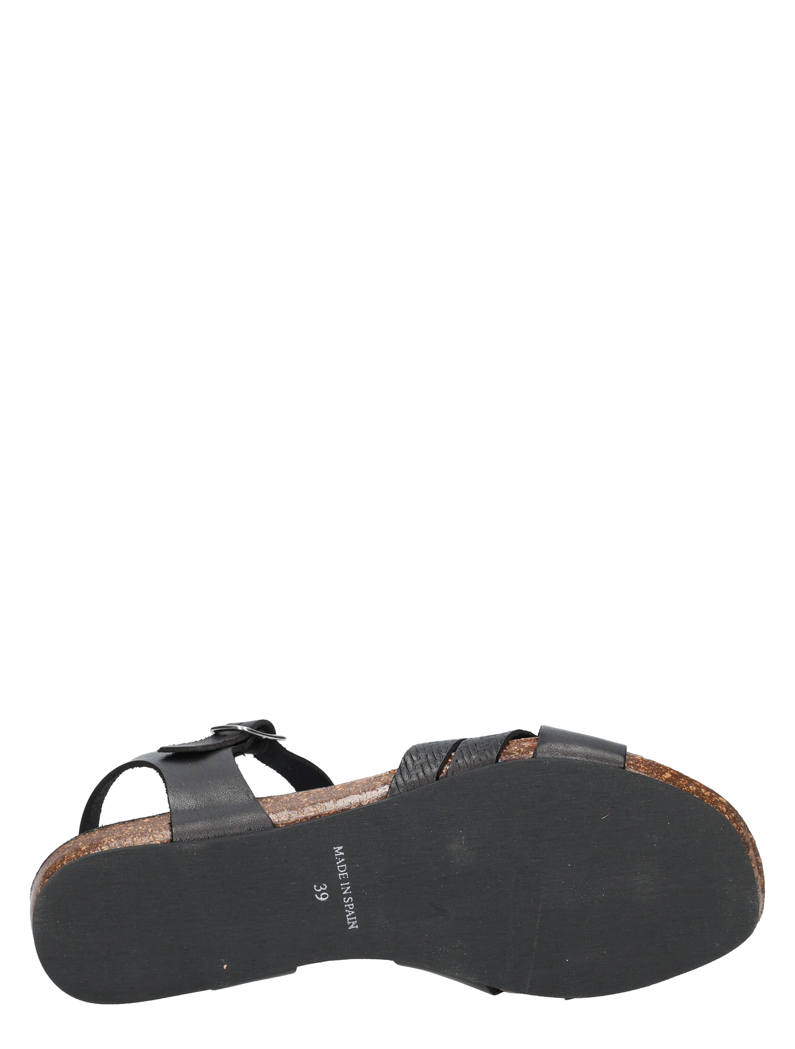 sandalen, zwarte zool, mokassinsanda, made in spain, platformzool