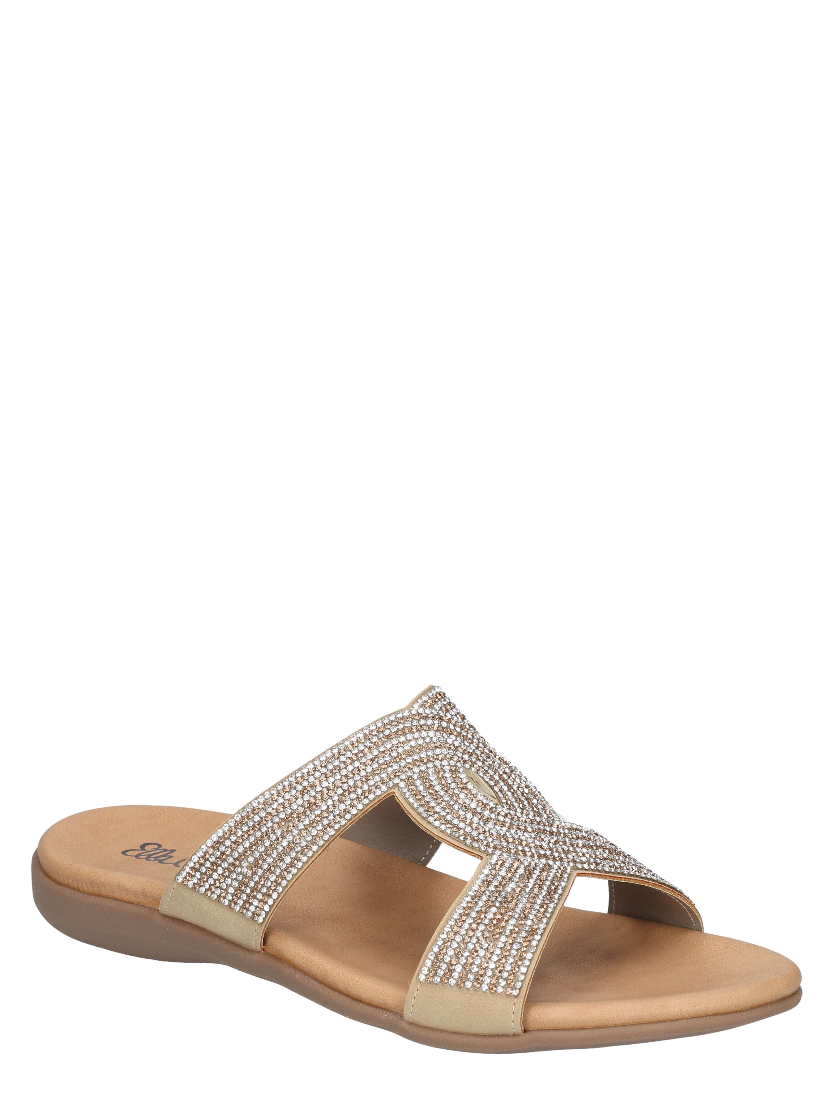slipper, sandalen, glitters, crystal, open-toe