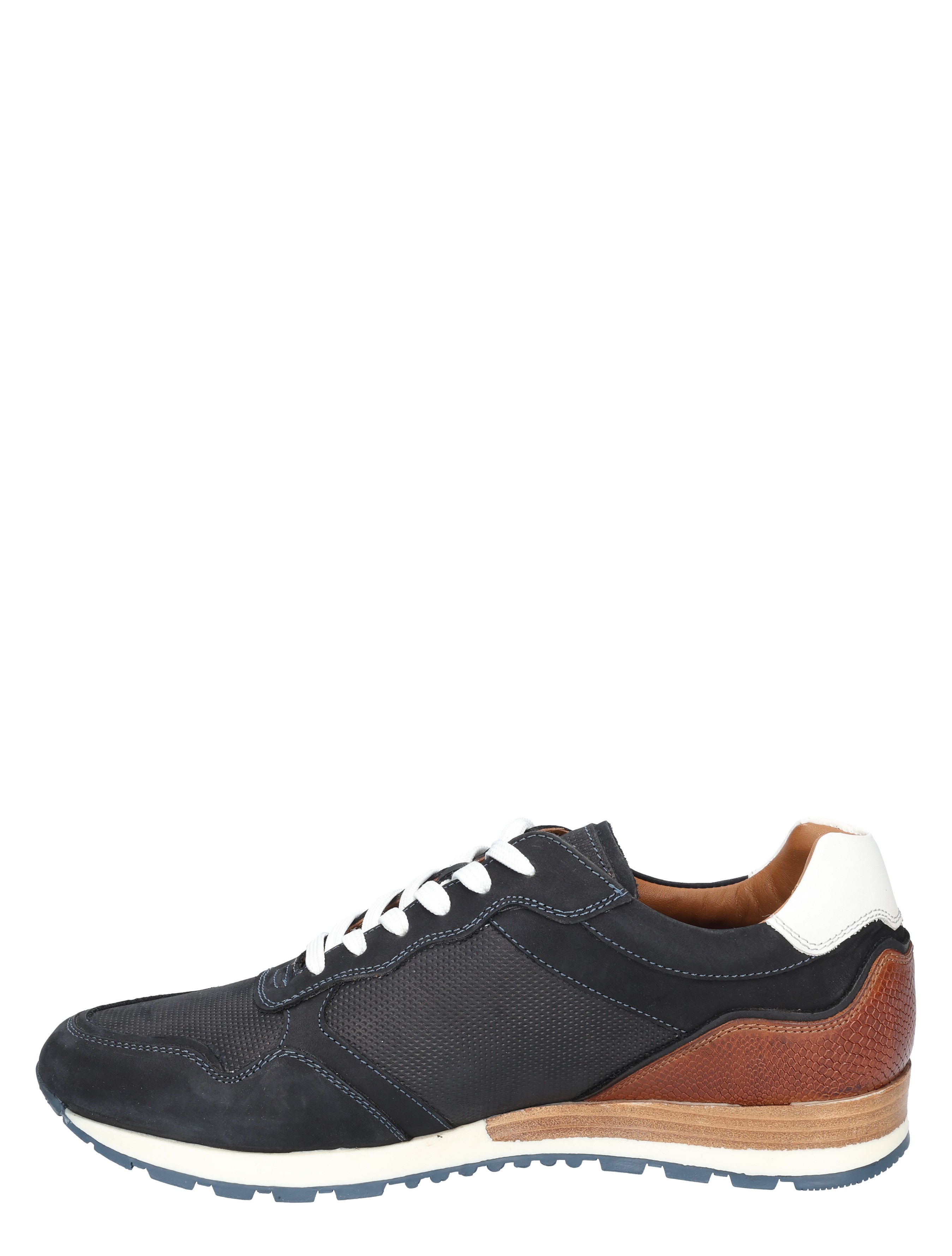 Daniel Kenneth - Odar Navy Tan White Nubuck - Heren - Veterschoenen - Casual Veterschoenen - 50996_33_2