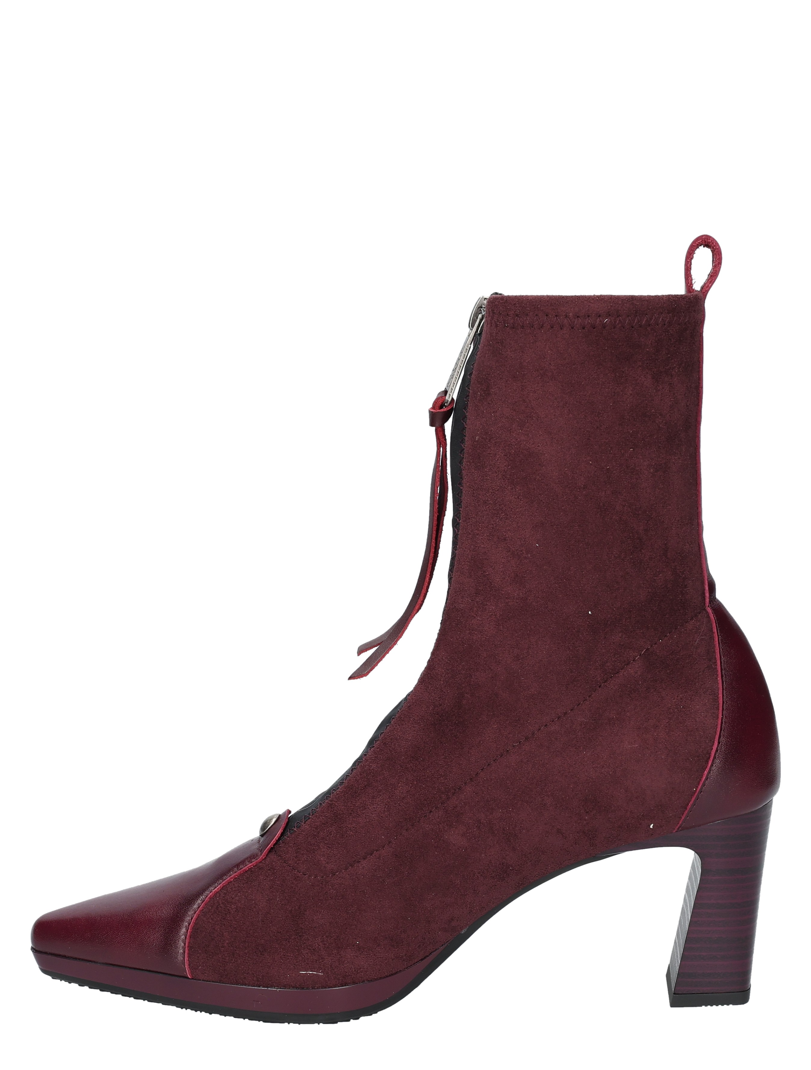 Hispanitas - HI265085 Soho Bordo Velour Bordo - Dames - Boots - Enkellaarsjes - 52054_42_2