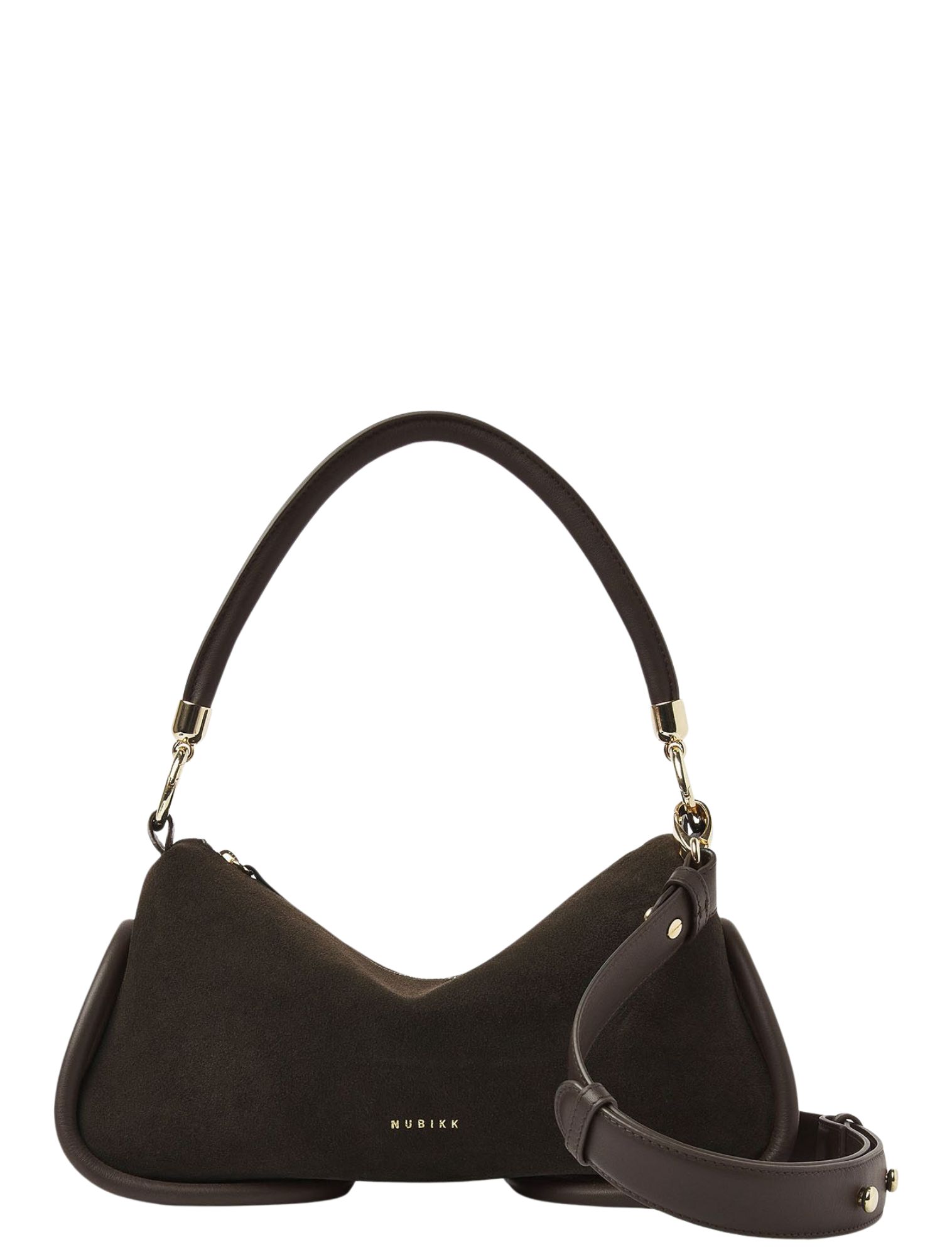 lijfje tas, hobo tas, bruine tas, kleurrijk leer, handtas detail