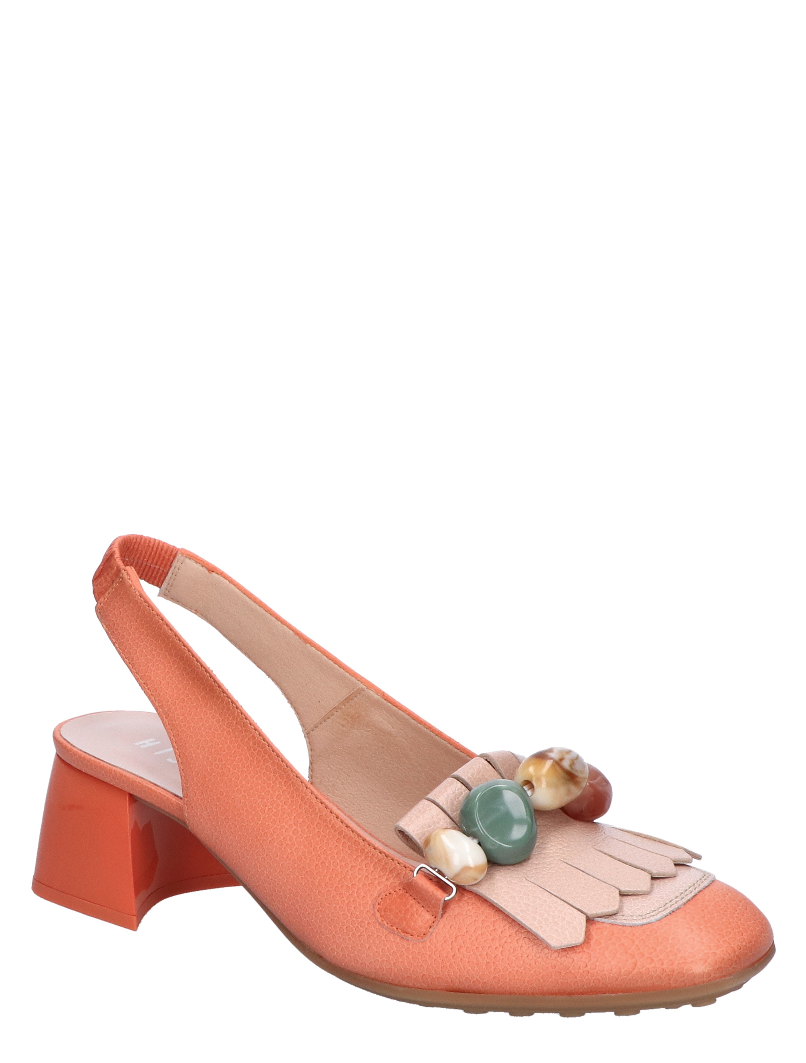 Hispanitas - HV253945 Cervo Coral Nude - Dames - Slingbacks - 47395_45_3