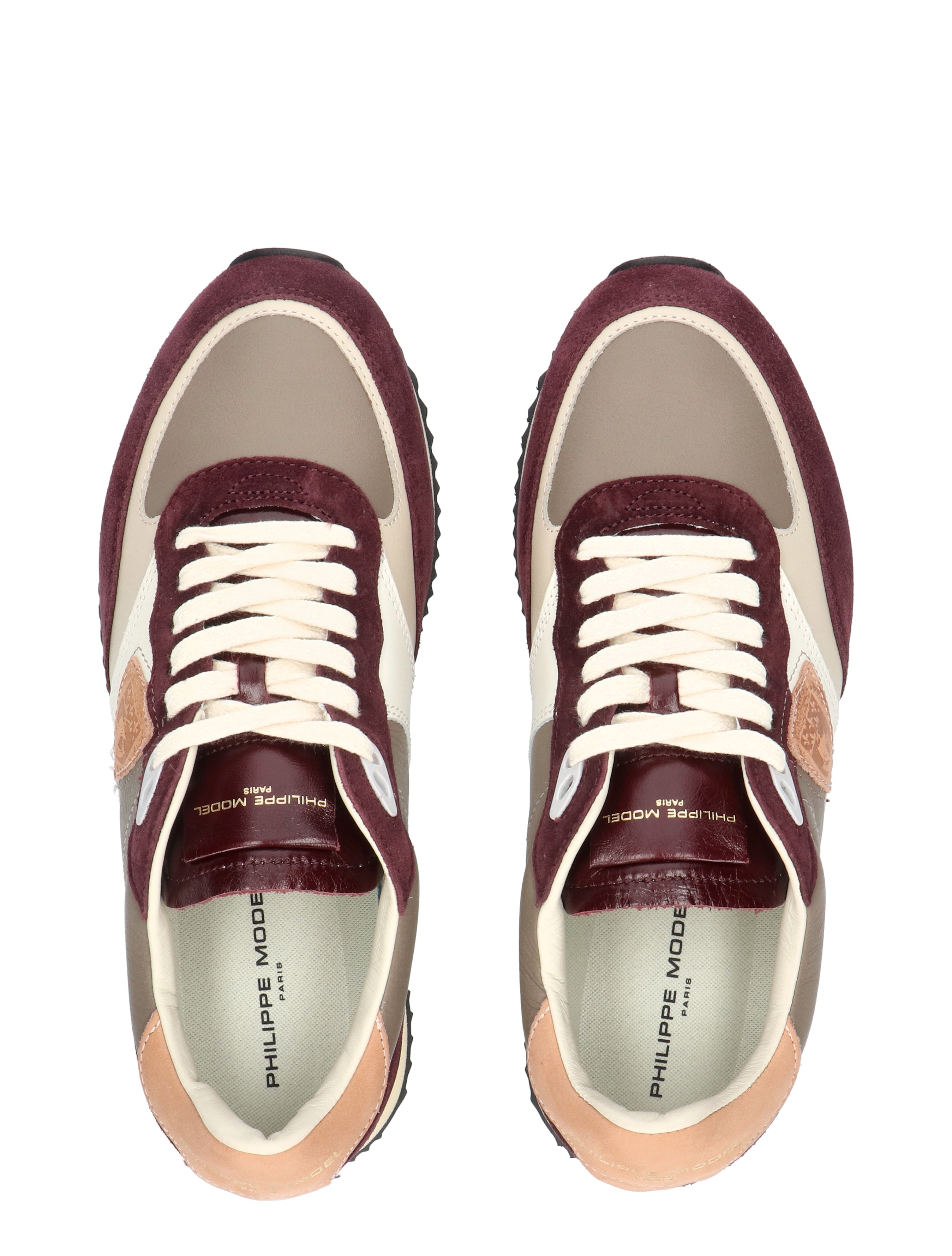 sneakers, maroon, beige, veters, platform