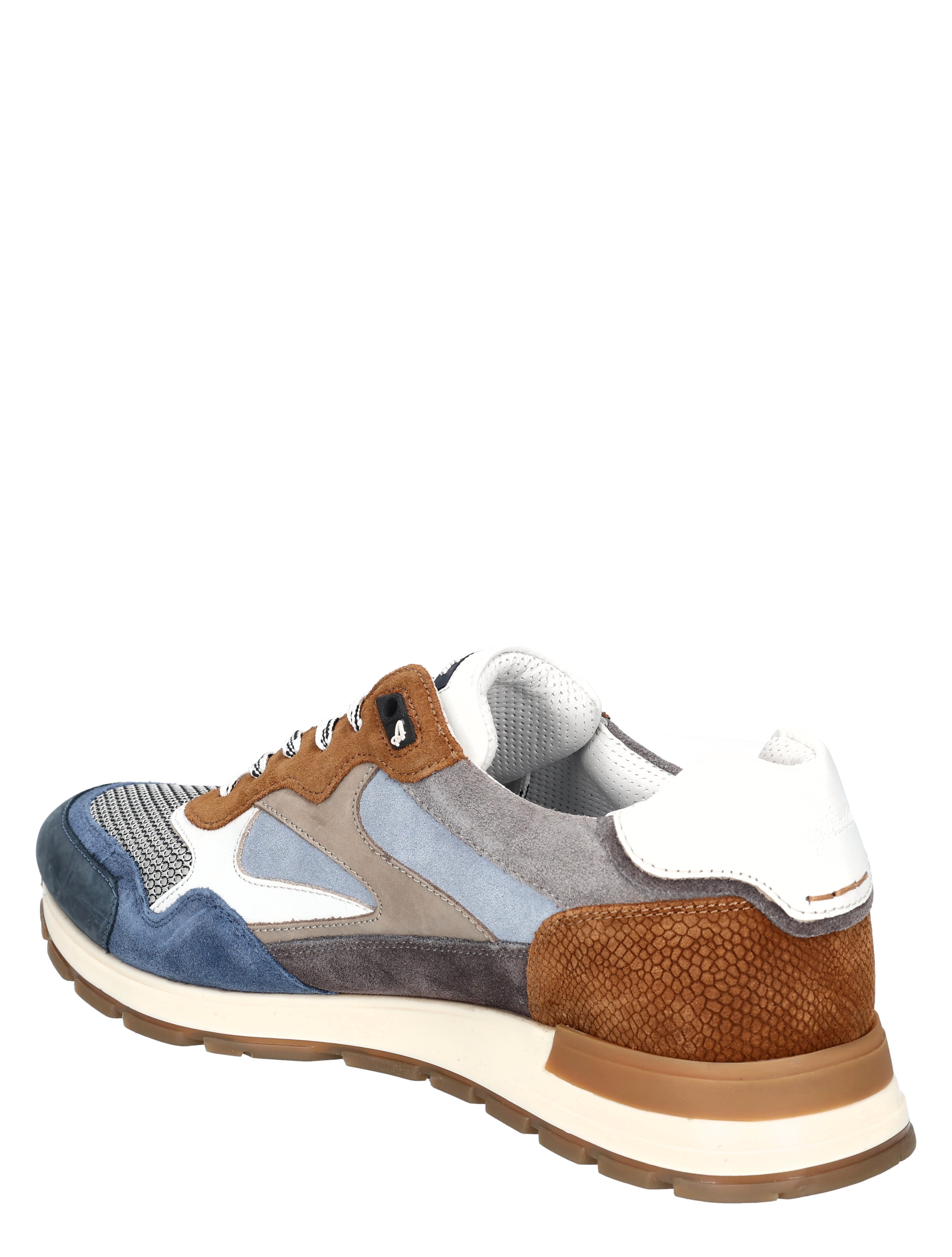 Australian - Tiago  15.1669.02.K99 Grey Tan Blue - Heren - Veterschoenen - Casual Veterschoenen - 50783_32_4