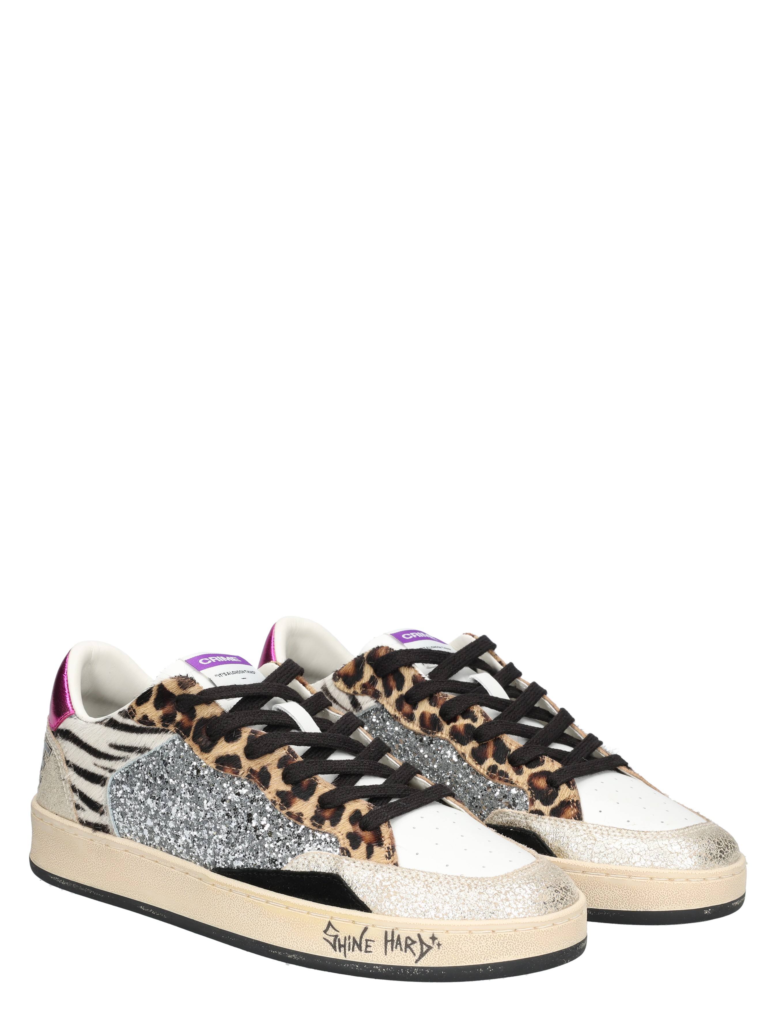 Crime London - 25203 White - Sneakers - Dames - Lage Sneakers - 49240_82_5