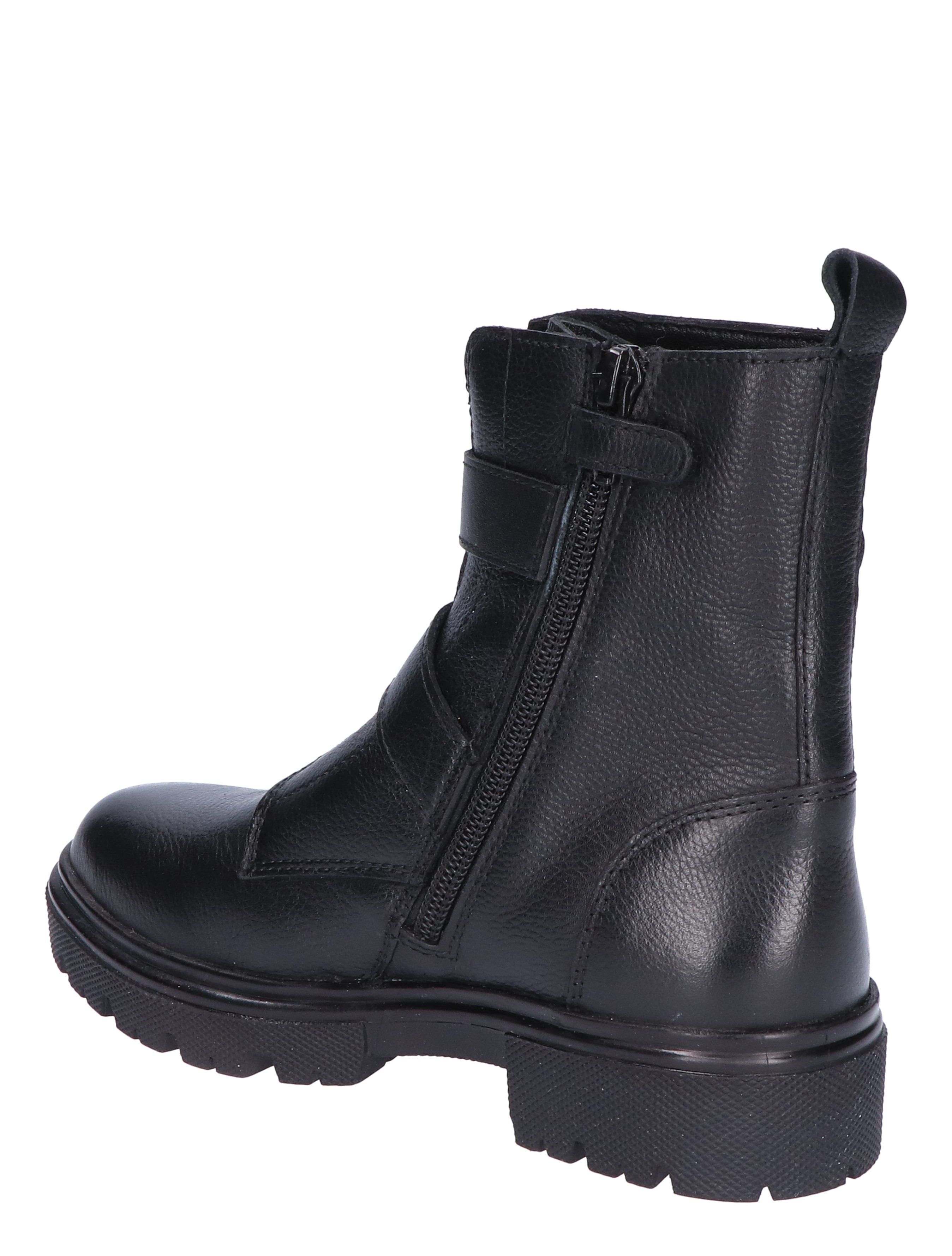 Braqeez - 424783 424783 589 Black - Meisjes - Boots - Biker Boots - 45736_11_4